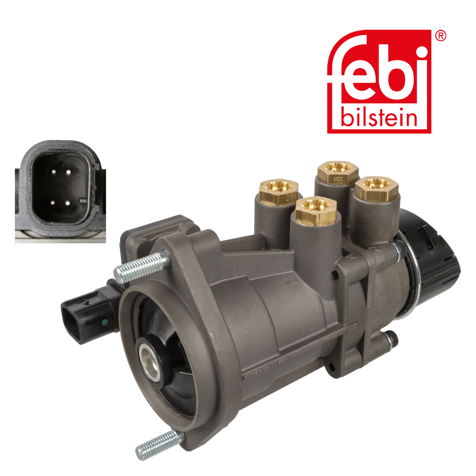 Febi Service Brake Valve 4 Connectors 106257