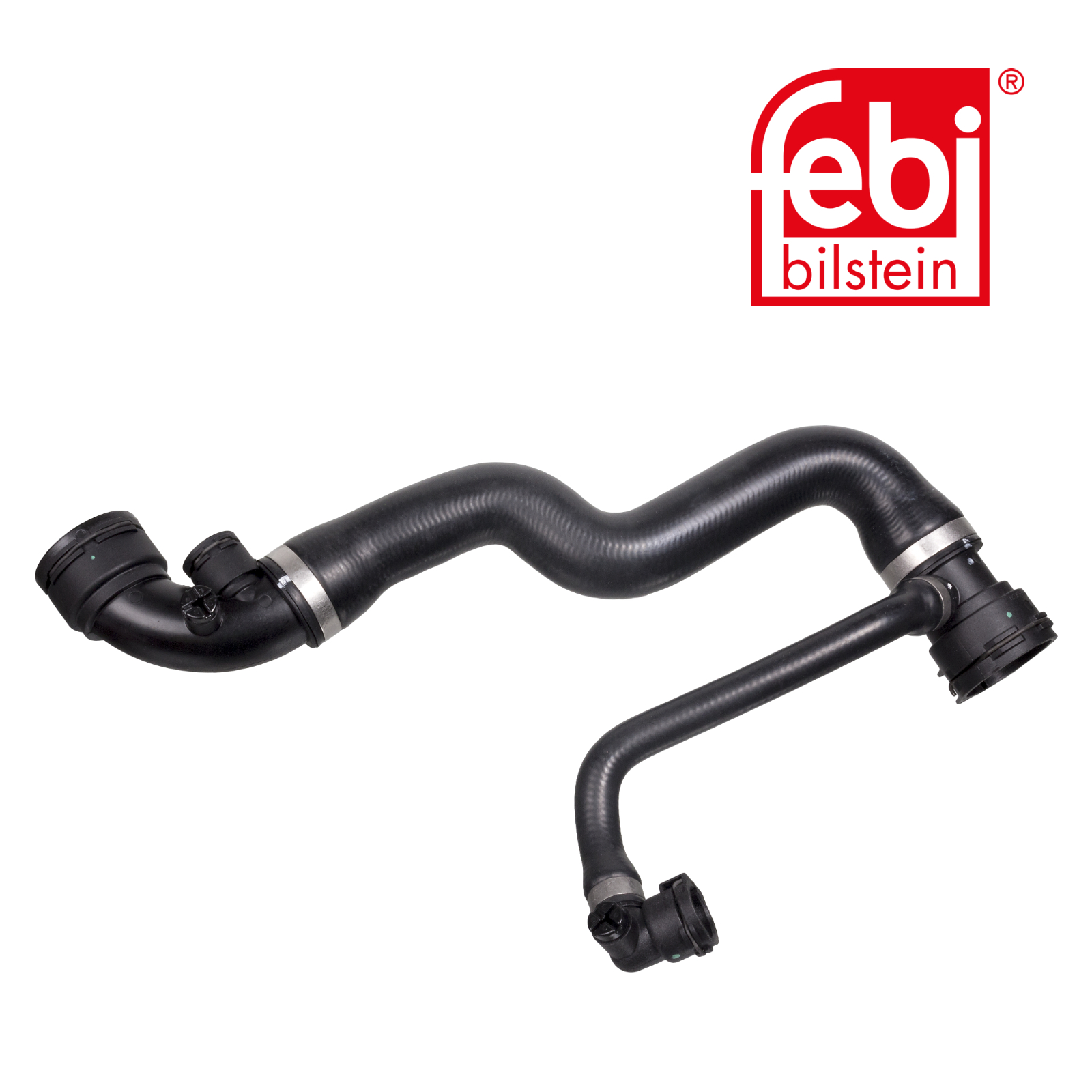 Febi Radiator Coolant Hose Upper Left ID 37461