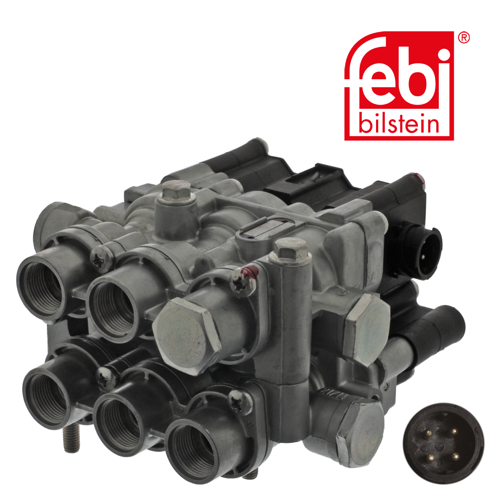 Febi Air Suspension Directional Control Valve Block Front 40507