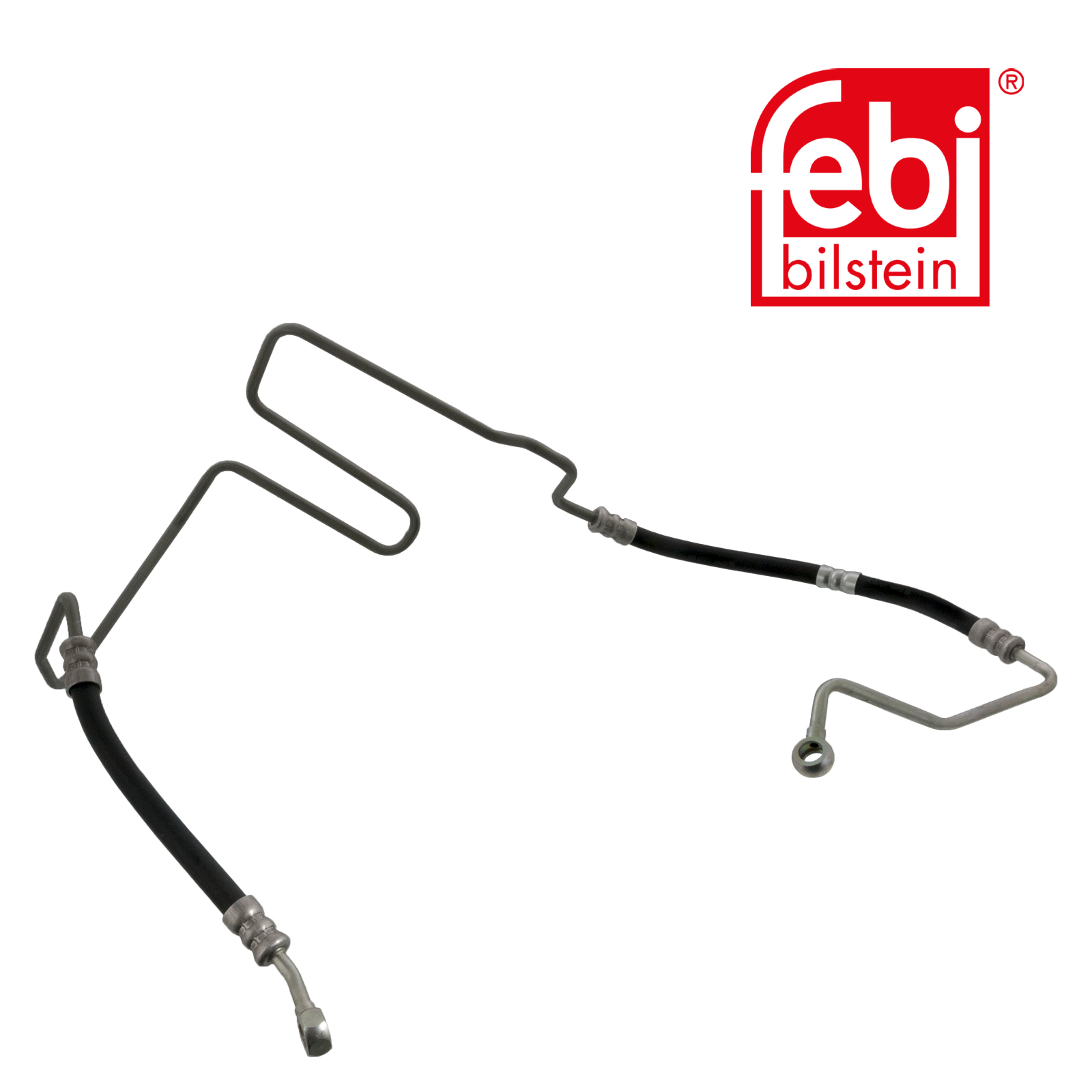 Febi Power Steering Hydraulic Hose from hydraulic pump to steerin 47895