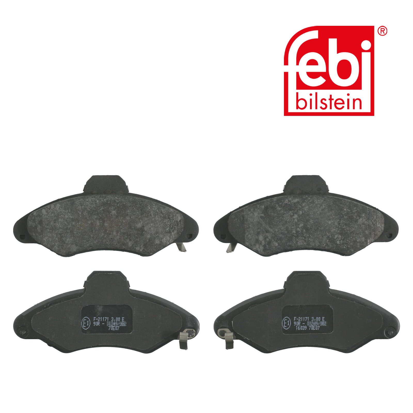 Febi Front Brake Pad Set 16039