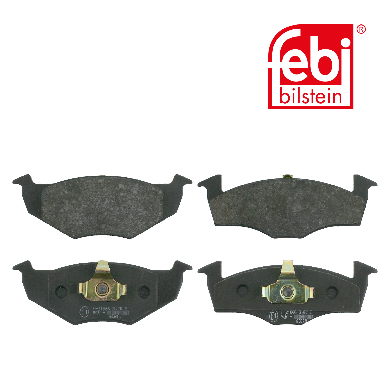 Febi Front Brake Pad Set 16006