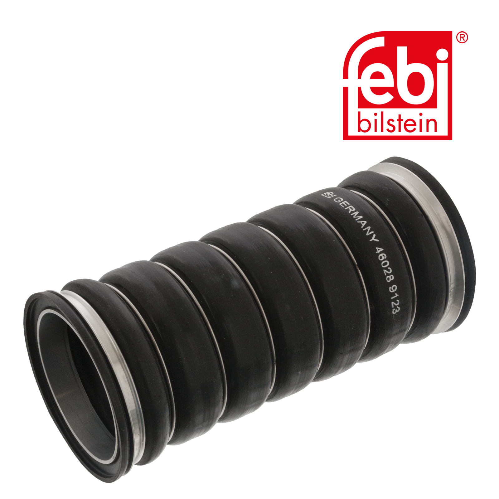 Febi Intercooler Turbo Charge Air Hose 224mm 46028