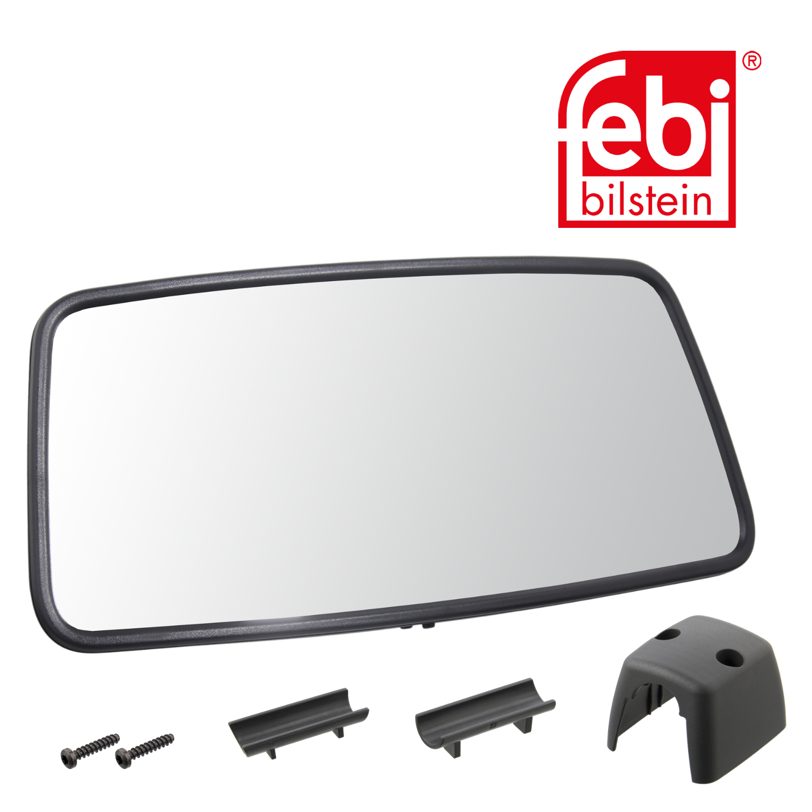 Febi Driver Cab Exterior Mirror Wide 135mm Thick 100014