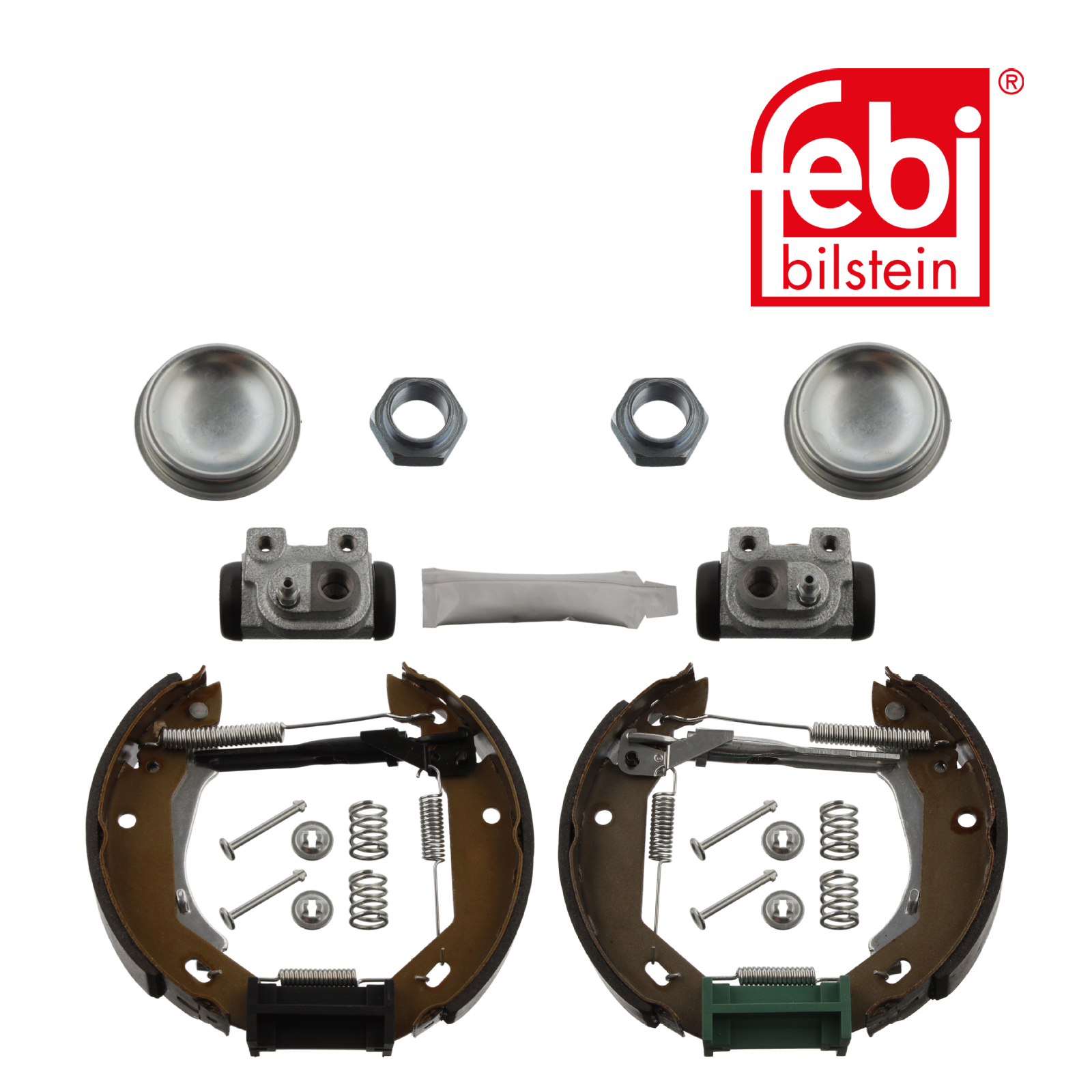 Febi Brake Shoe Set Axle Kit Rear 37522