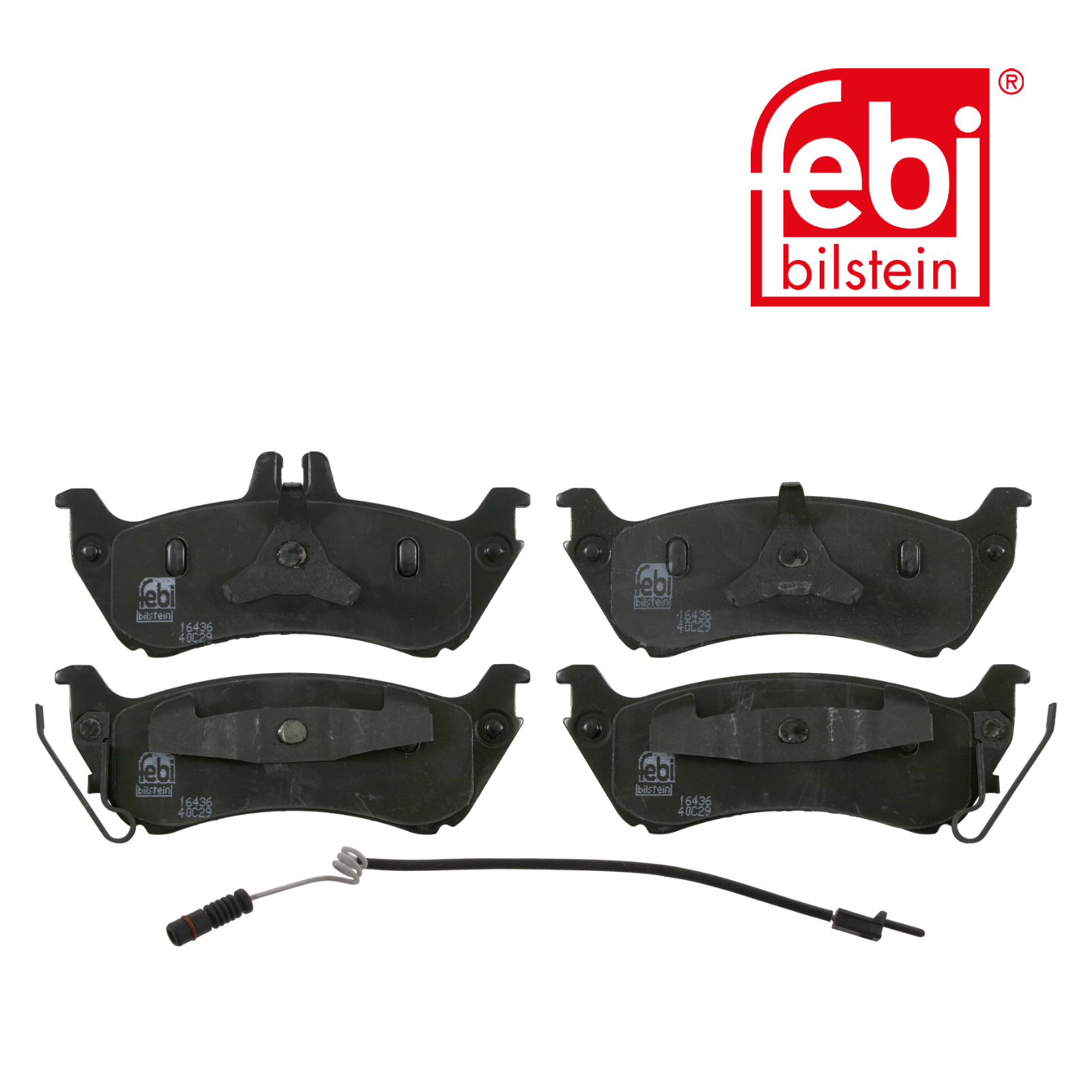 Febi Rear Brake Pad Set 16436