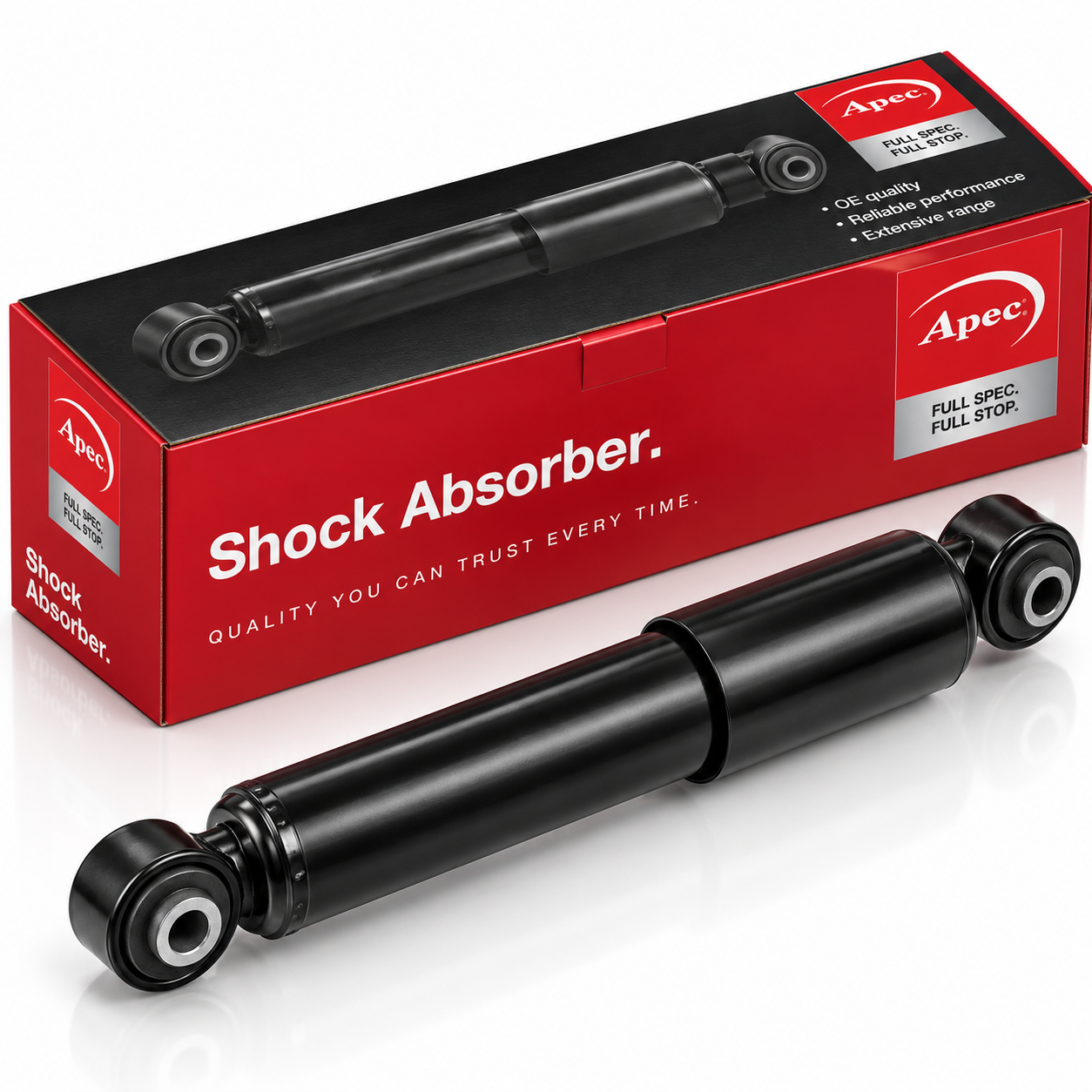 Apec Shock Absorber Damper Strut Rear Right ASA2013