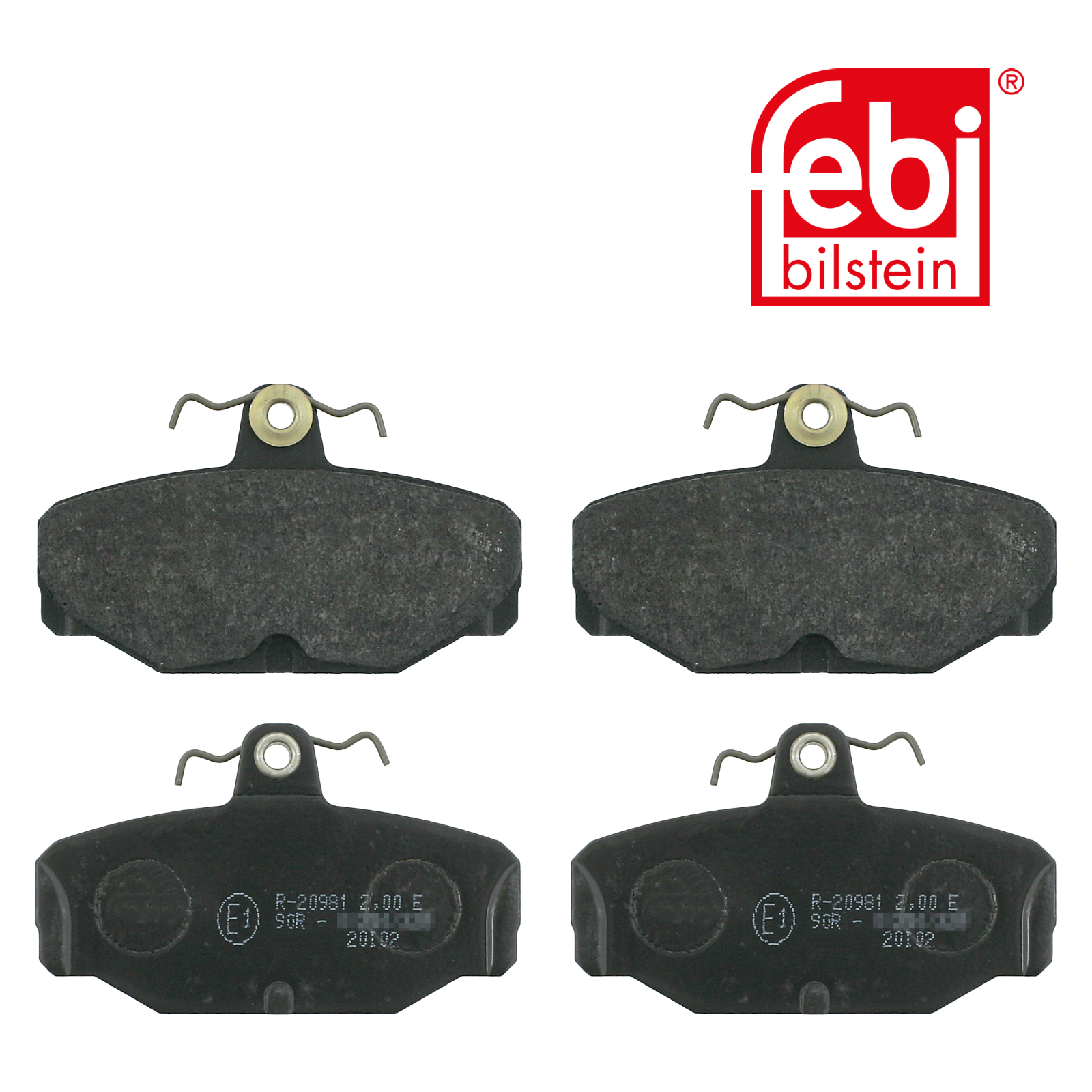 Febi Rear Brake Pad Set 16169