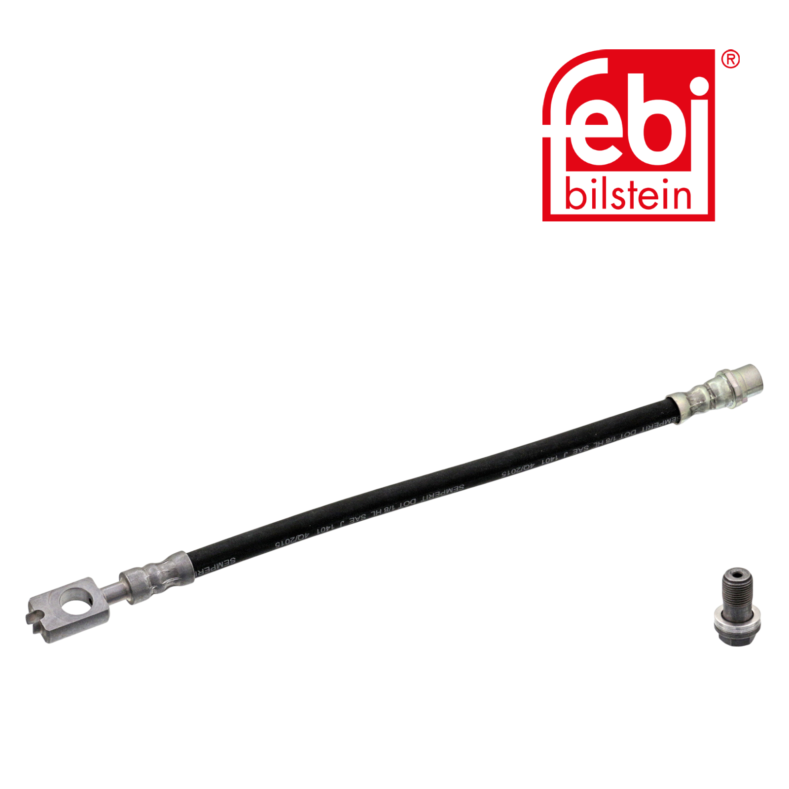 Febi Brake Hydraulic Hose Line Rear Right 31407