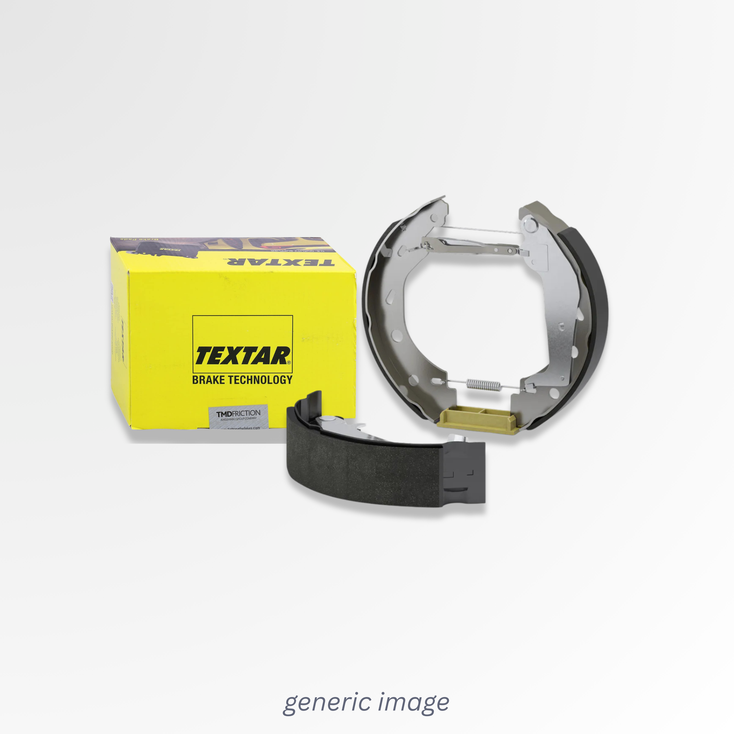 Textar Parking Brake Shoe Accessory Kit Rear 97003100