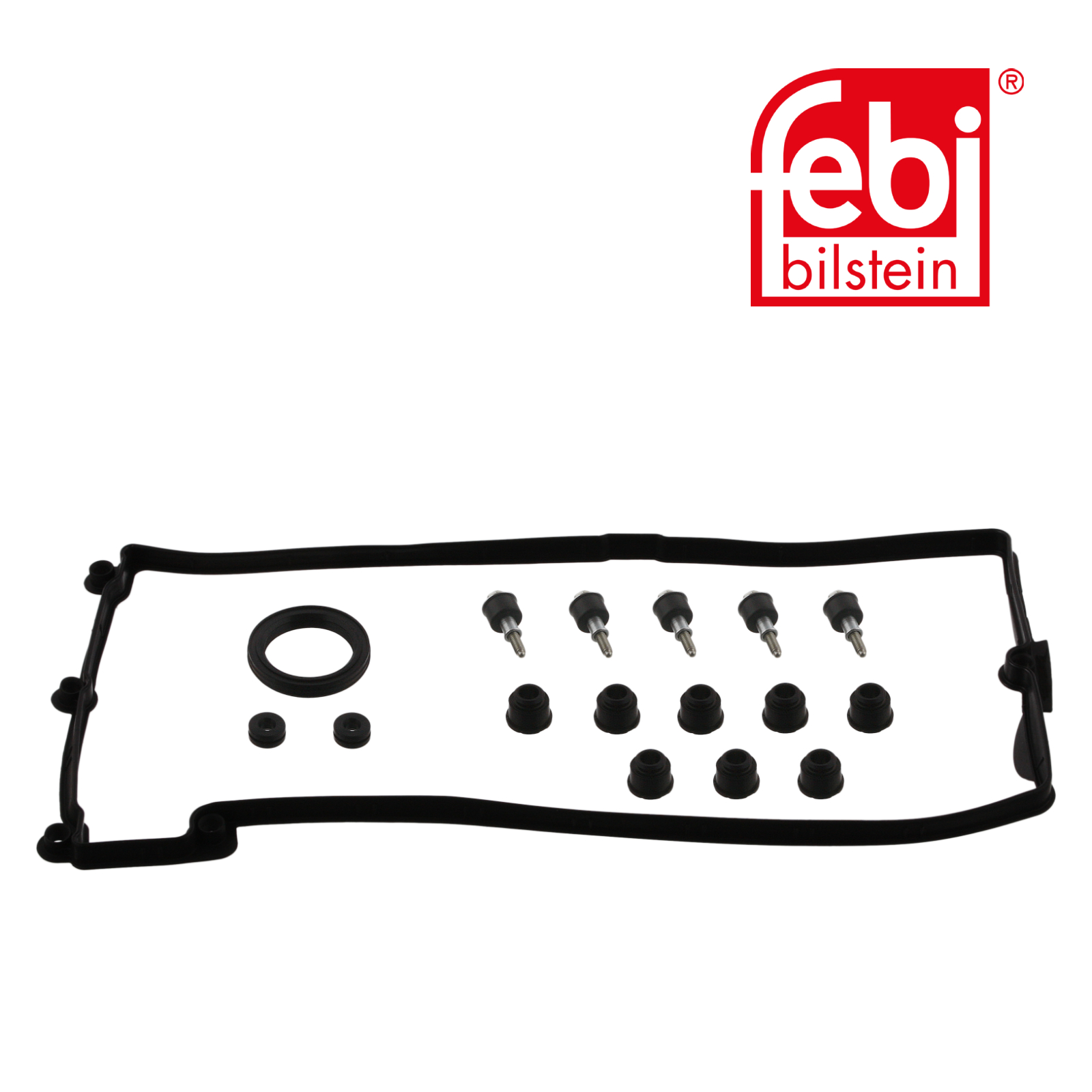 Febi Cylinder Head Cover Gasket Set NBR (nitrile butadiene rubber) 34799