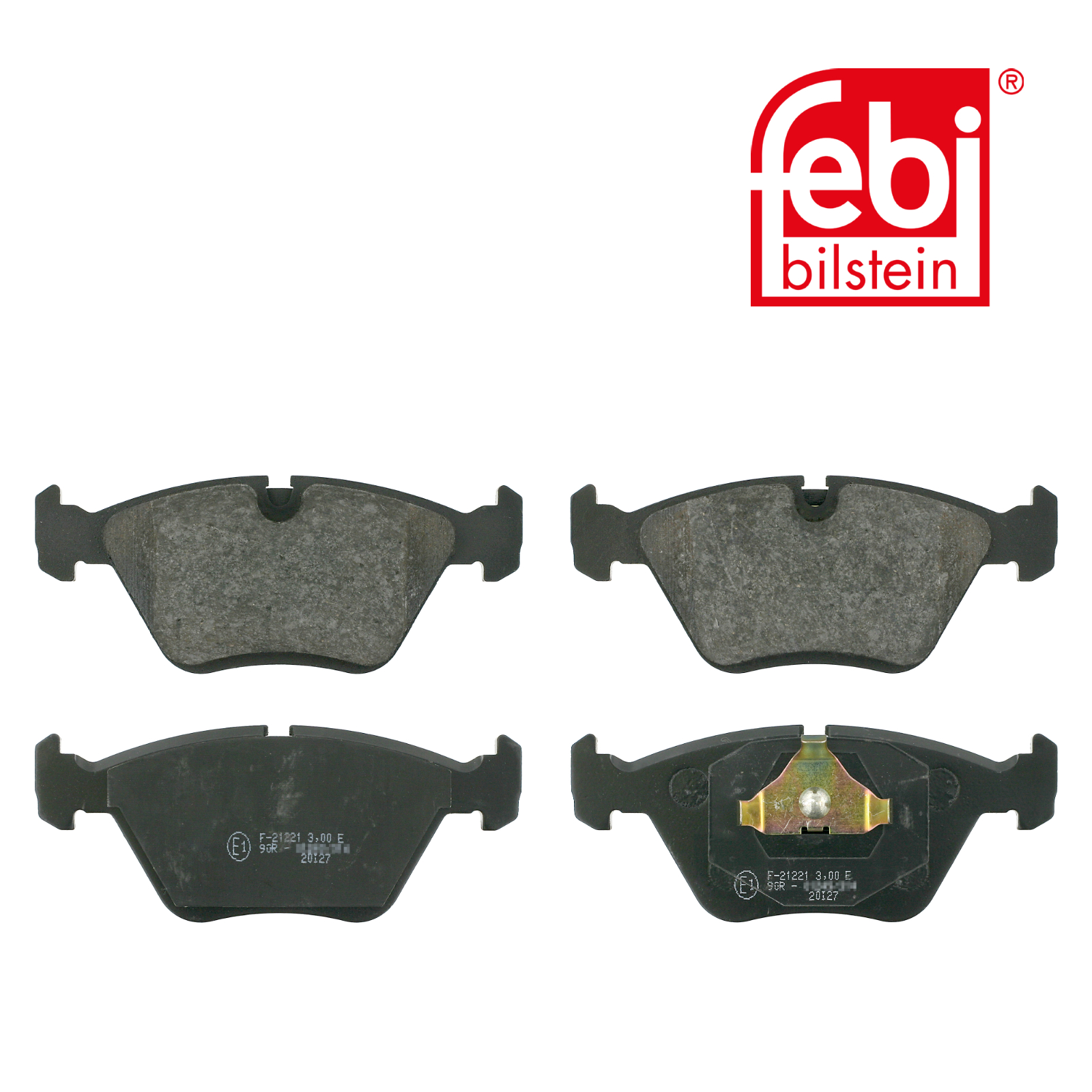 Febi Front Brake Pad Set 16312