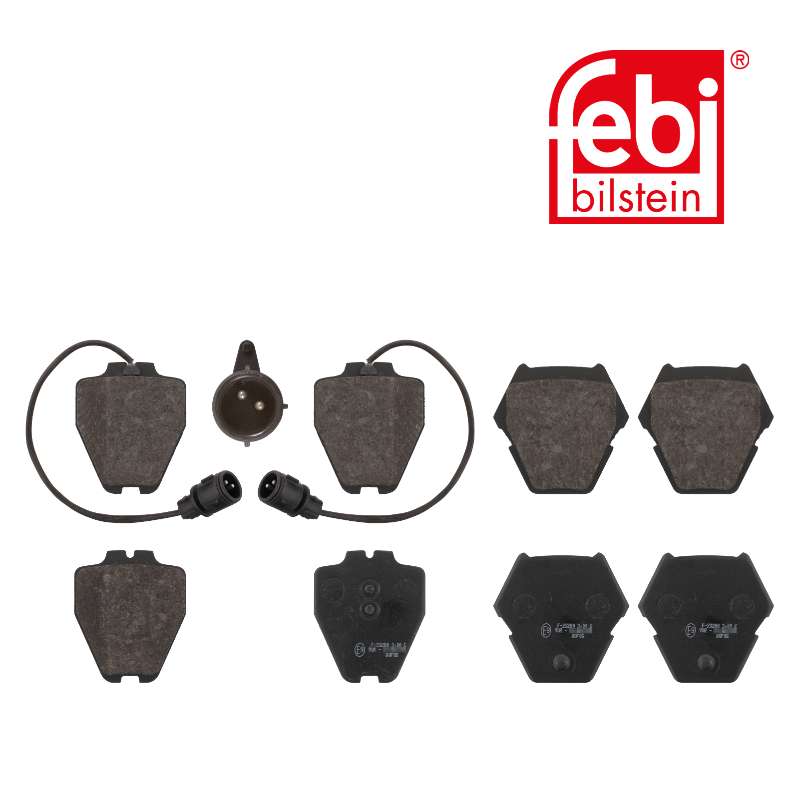 Febi Front Brake Pad Set 16763