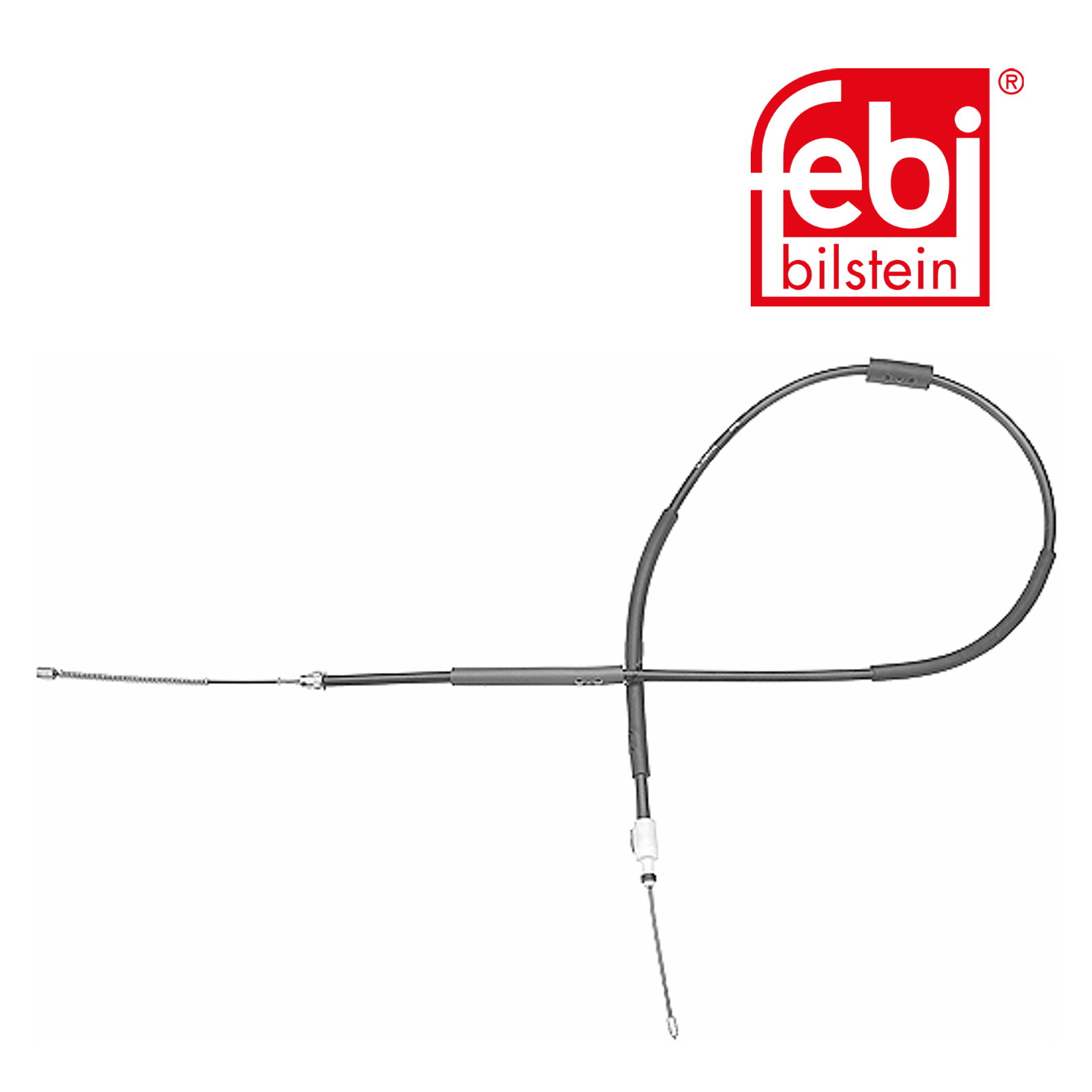 Febi Handbrake Cable Left Rear 17913
