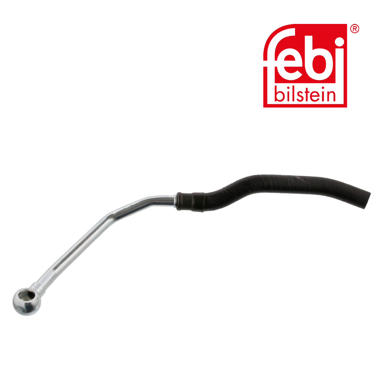Febi Power Steering Hydraulic Hose from fluid reservoir to hydraulic 36887