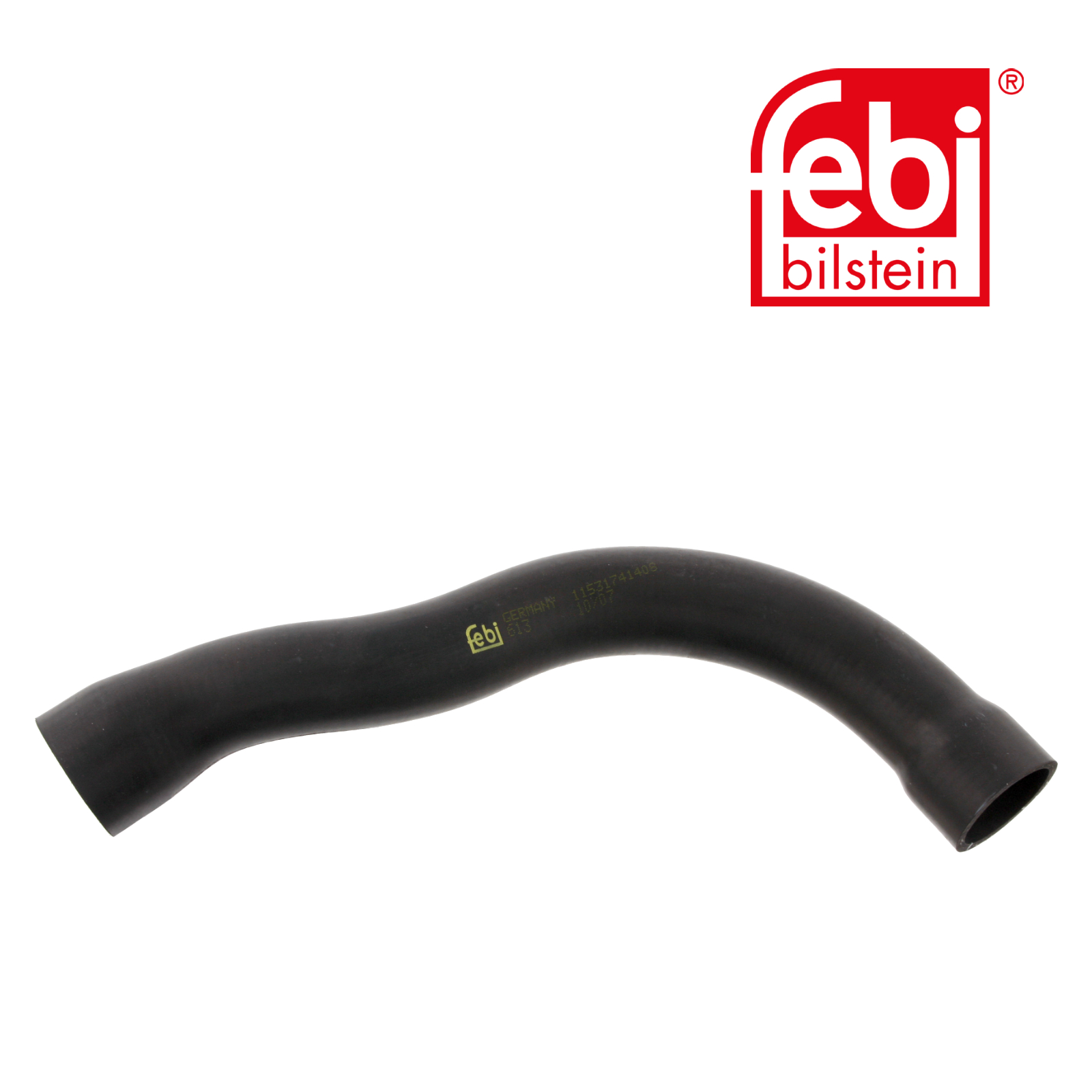 Febi Radiator Coolant Hose Upper Left ID 28616