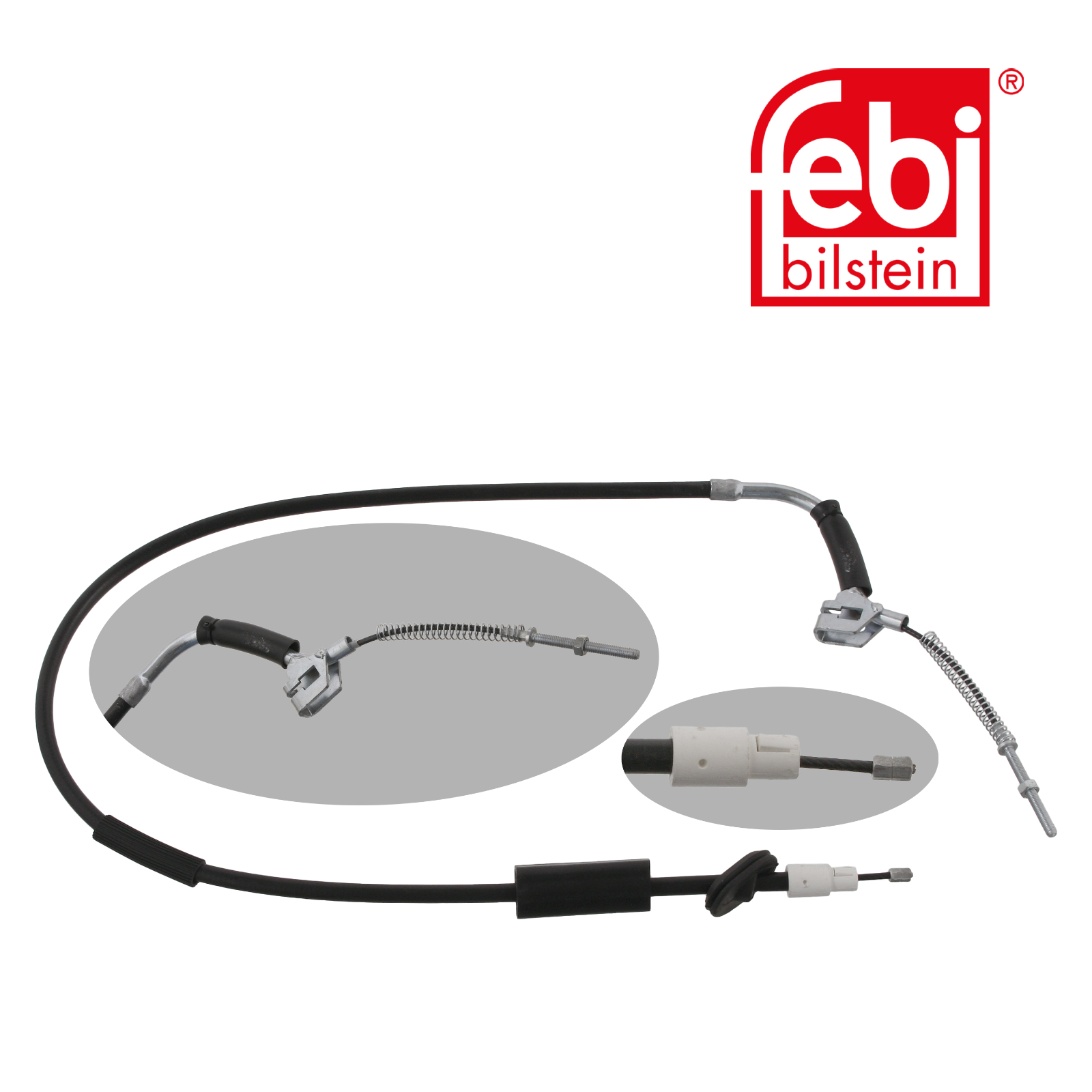 Febi Handbrake Cable Front 34913