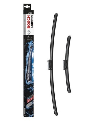 Bosch Aerotwin Wiper Blade Set 600mm + 350mm — A745S fits MG Zs SUV 2017 on