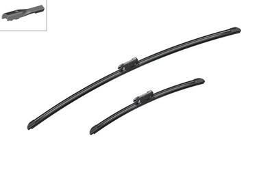 Bosch Aerotwin Wiper Blade Set 700mm + 340mm — A405S fits Ford Fiesta VII