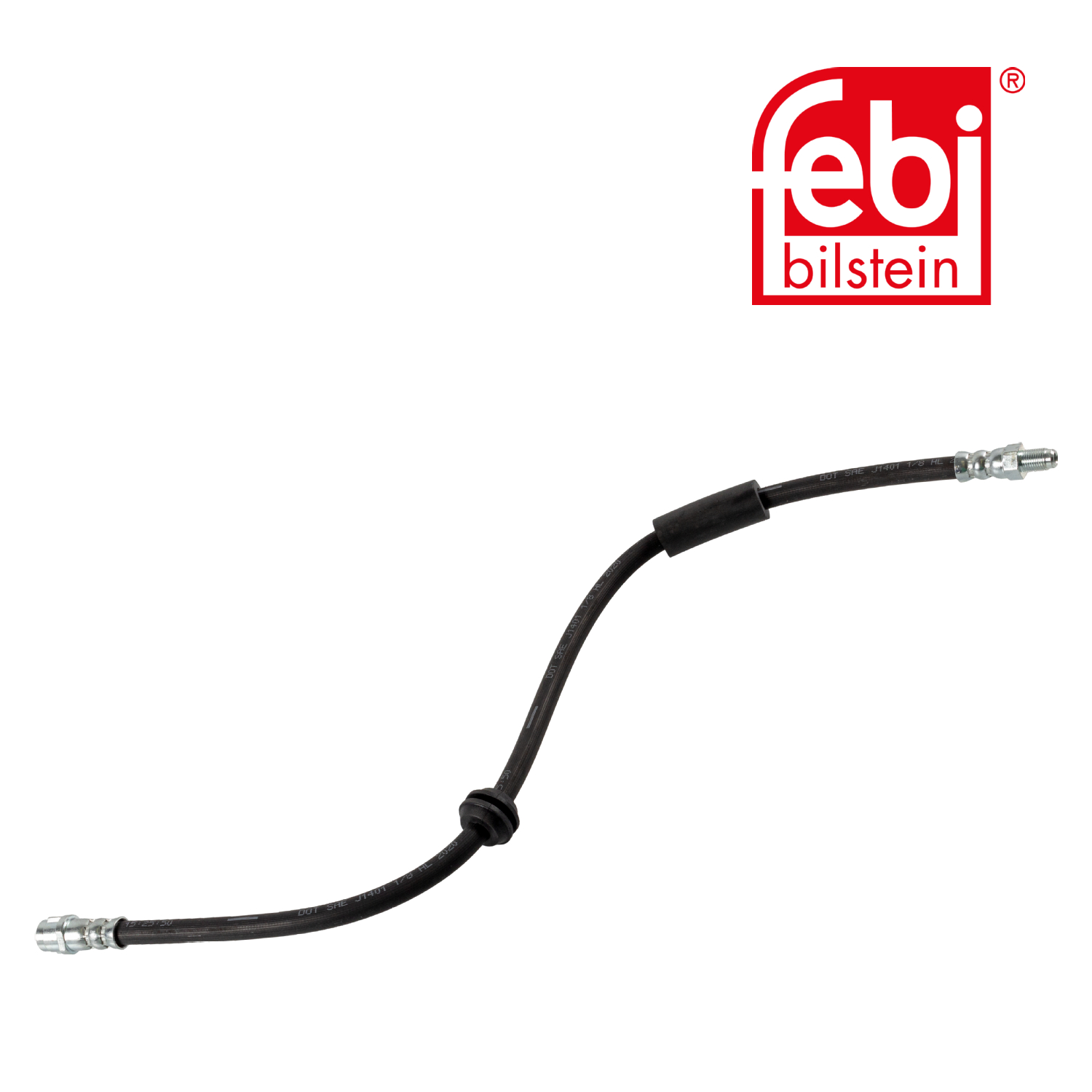 Febi Brake Hydraulic Hose Line Front Right 36472