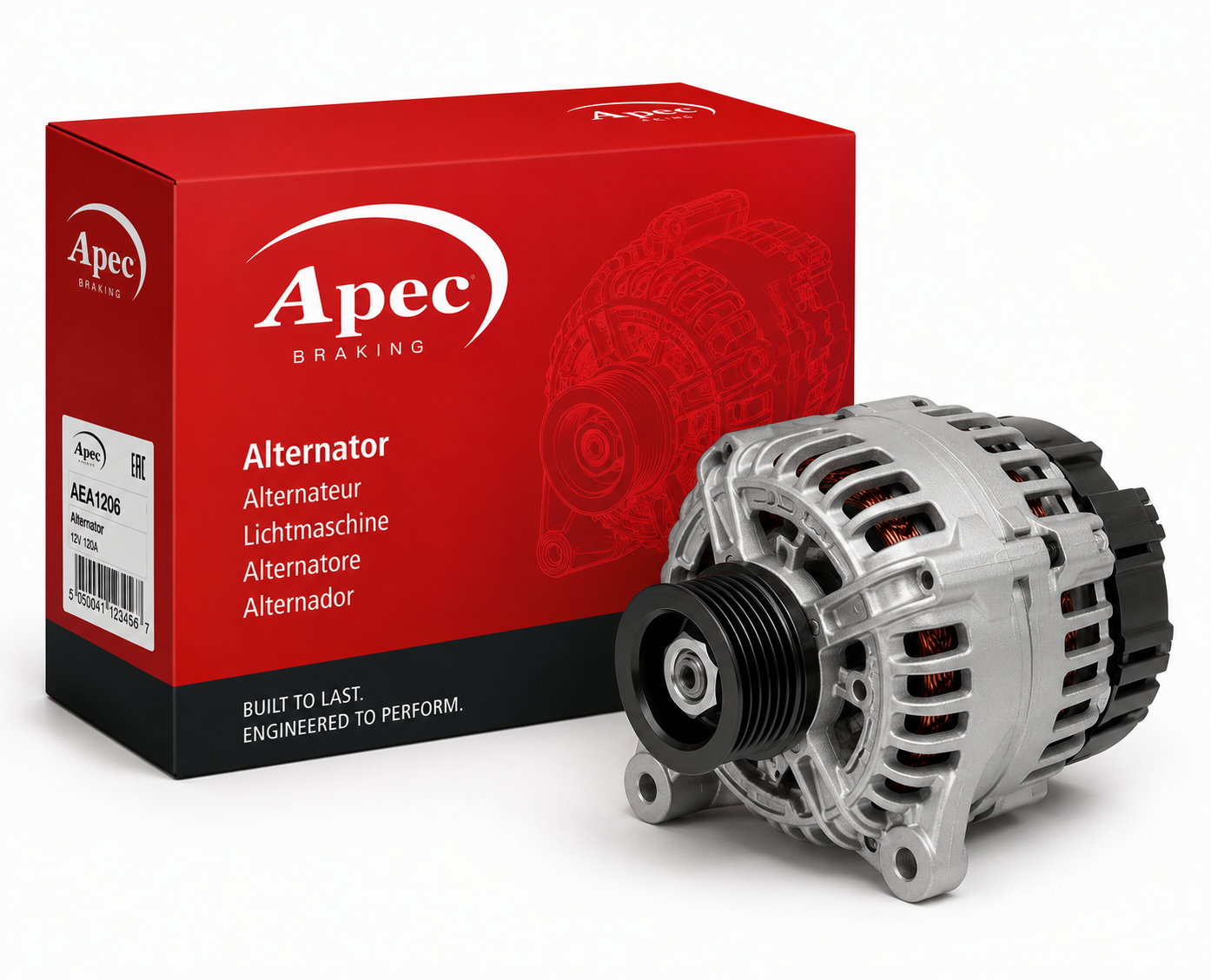 Apec Car Alternator 12V fits Toyota Auris 2006-2012 2.0 2.2