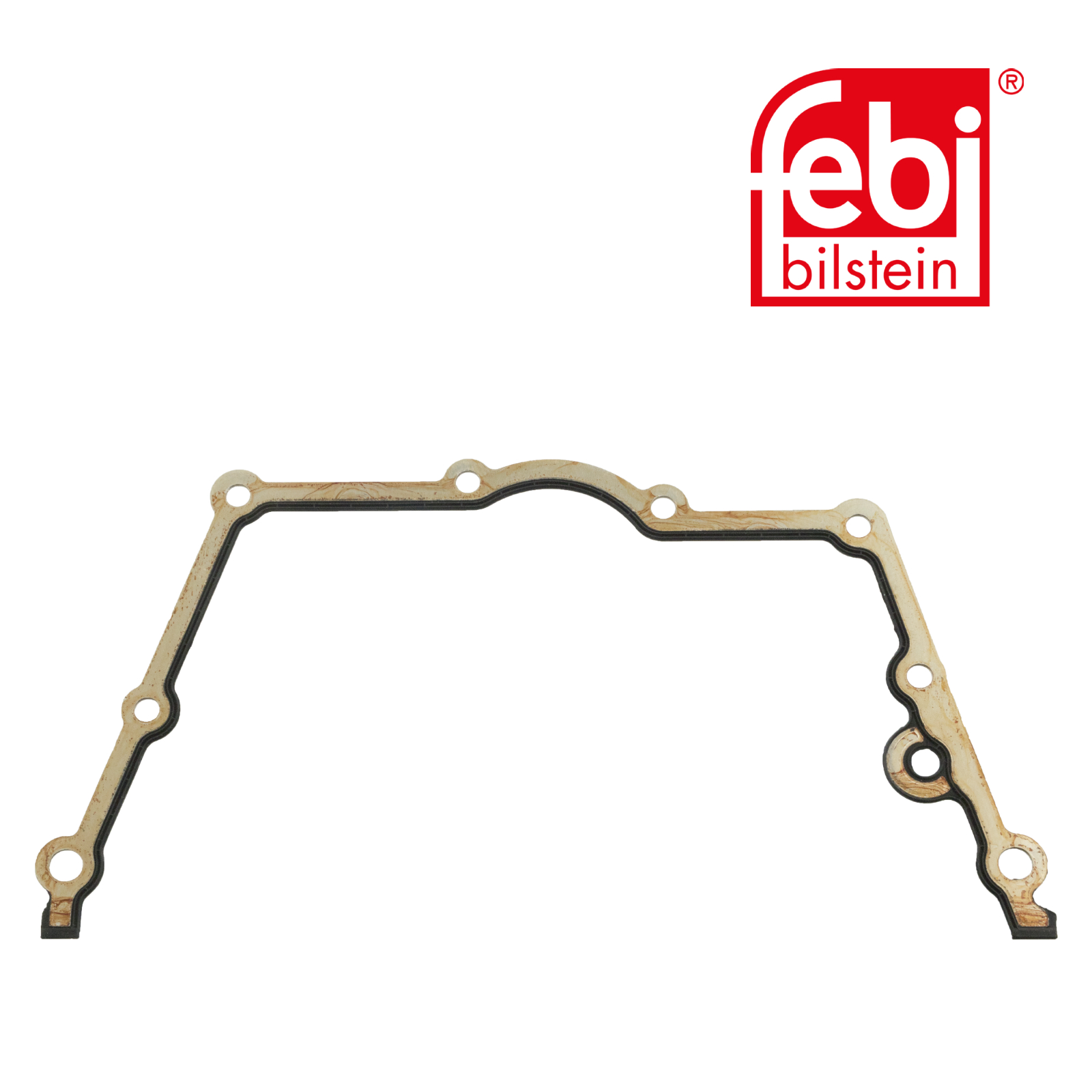 Febi Timing Case Cover Gasket Left Rubber/Metal 106499