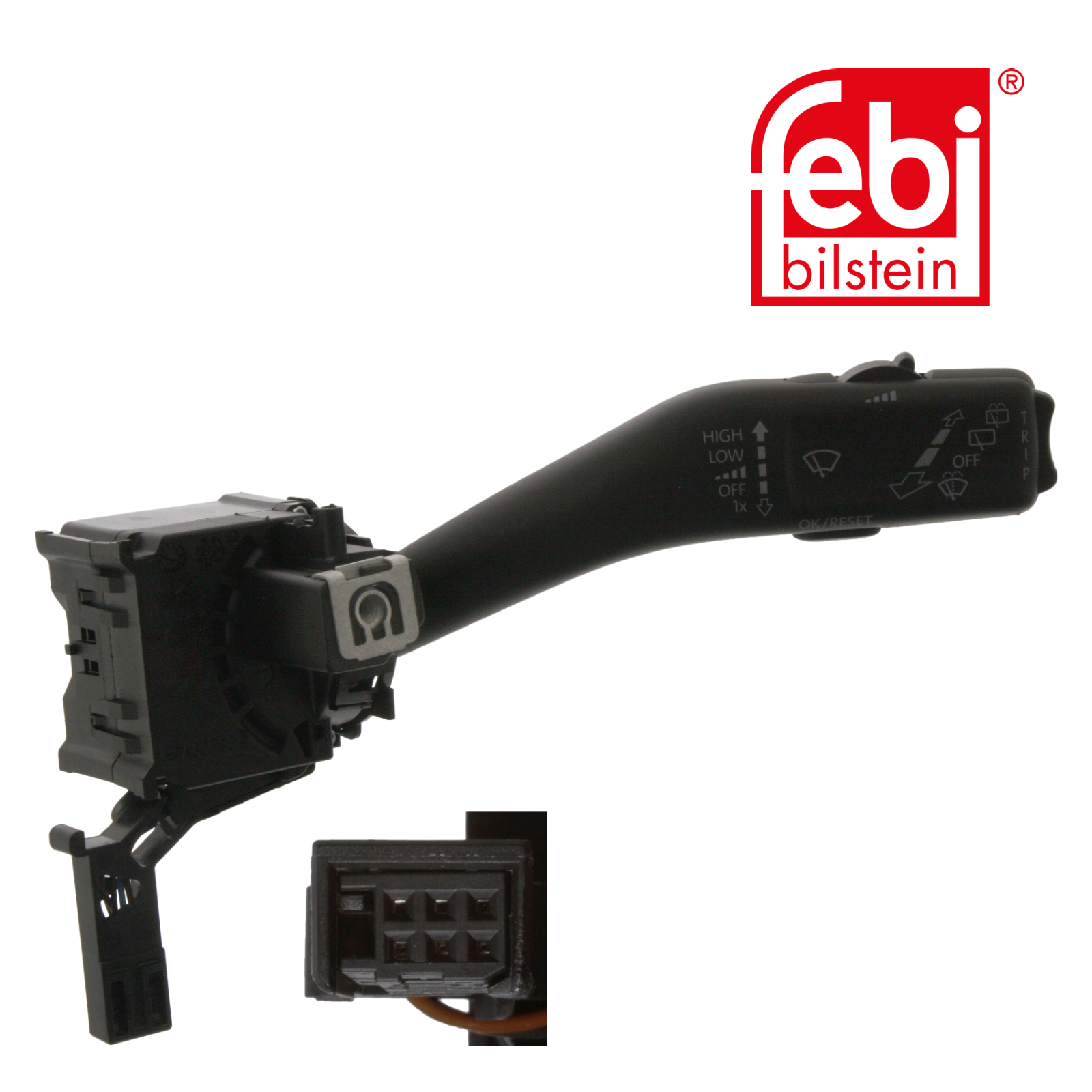 Febi Steering Column Switch 6 Connectors 38513