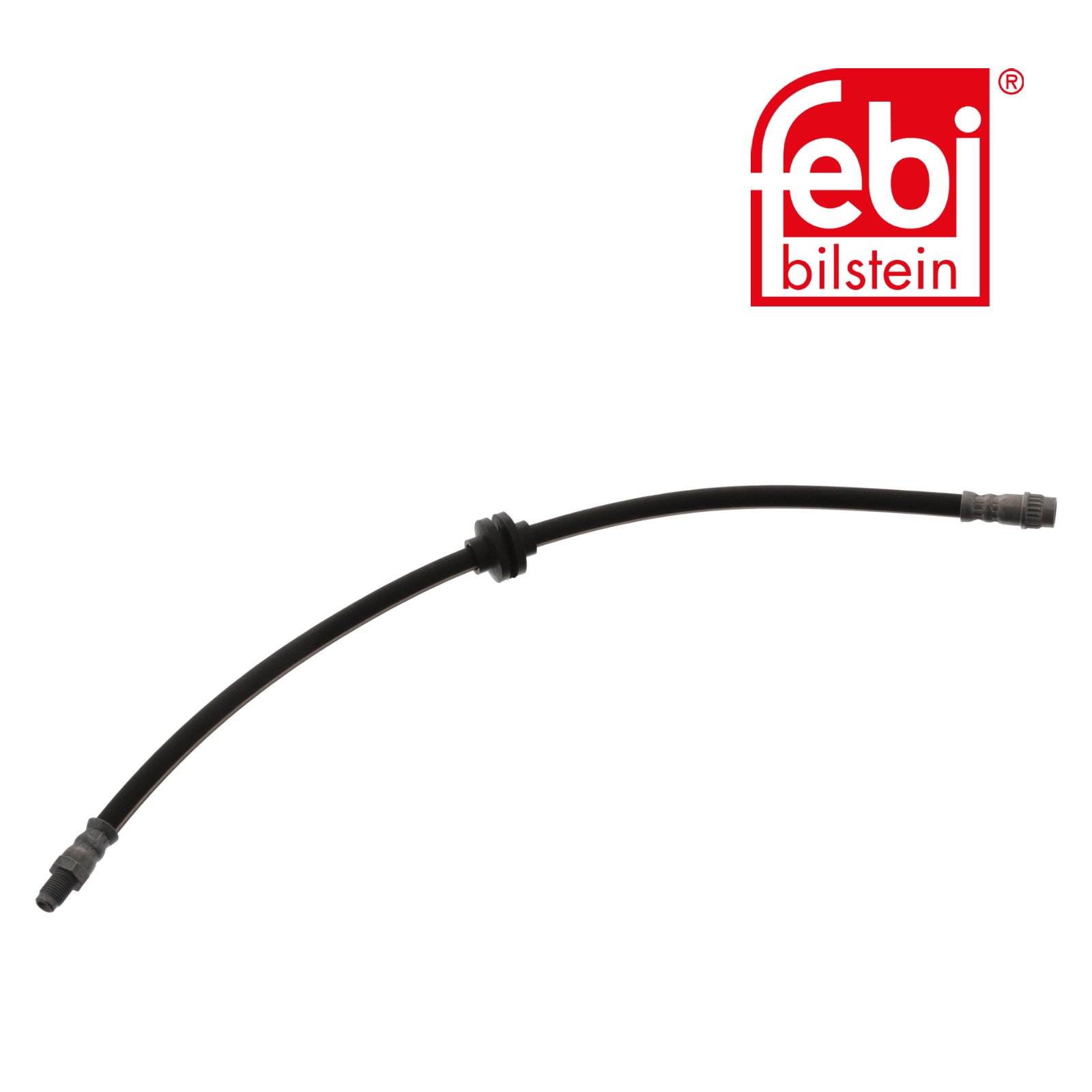 Febi Brake Hydraulic Hose Line Front Right 45313