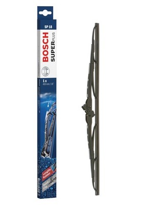 Bosch Conventional Wiper Blade 450mm — SP18 fits Abarth 124 Spider 2016 on 1.4