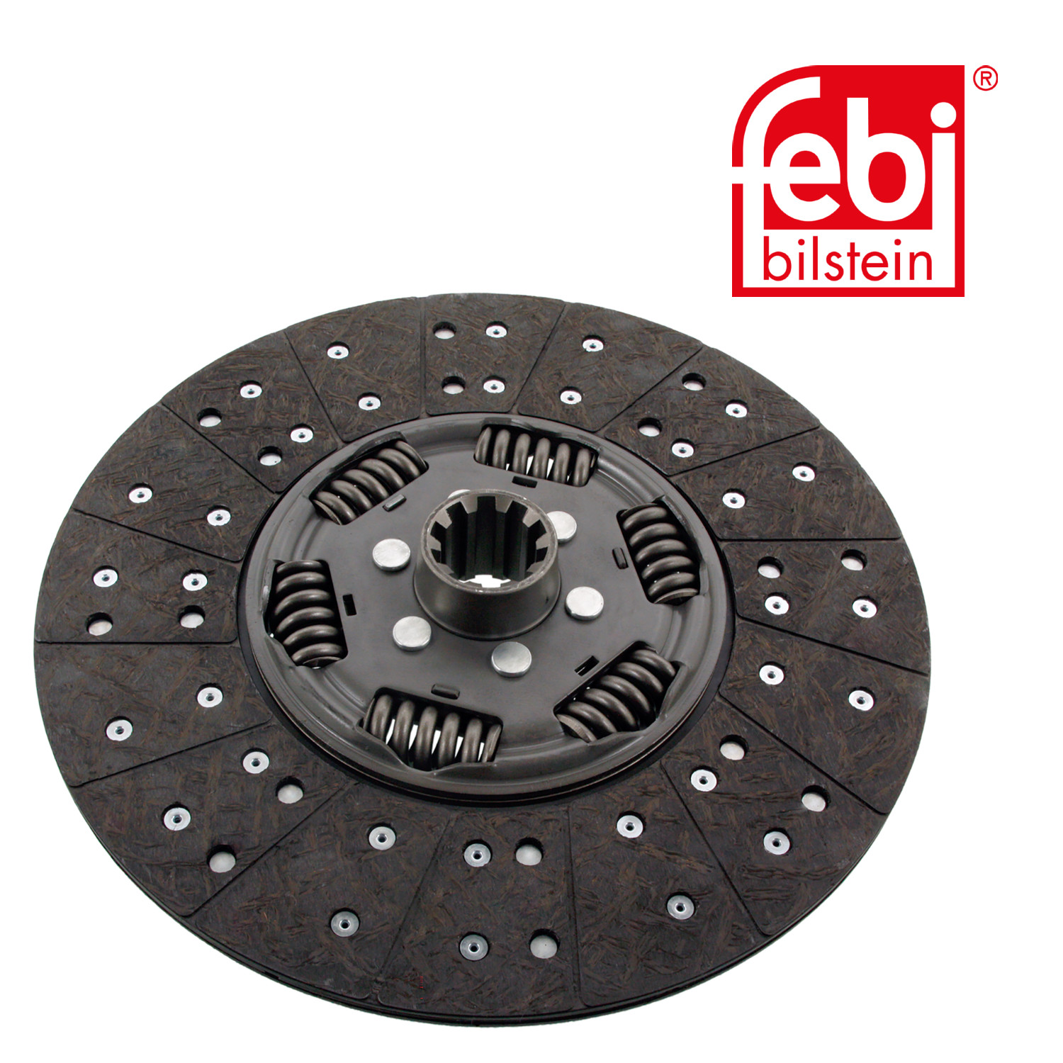 Febi Clutch Friction Disc Plate 350mm 10 Splines 105018