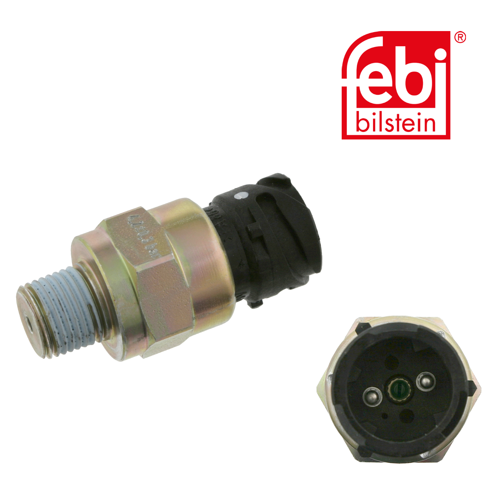 Febi Compressed-Air System Sensor 2 Connectors 11535