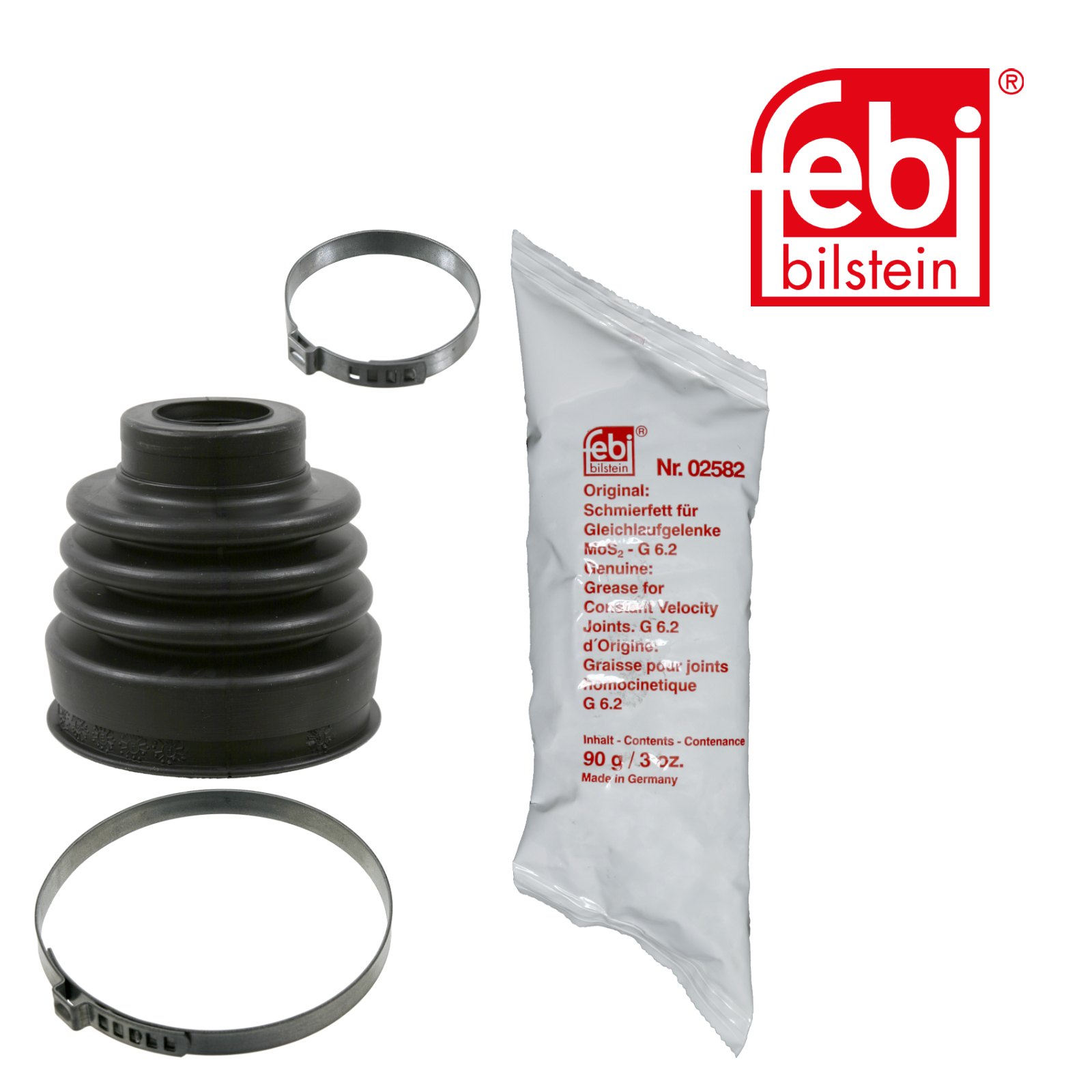 Febi Drive Shaft Bellow Kit Front Right Rubber 12831