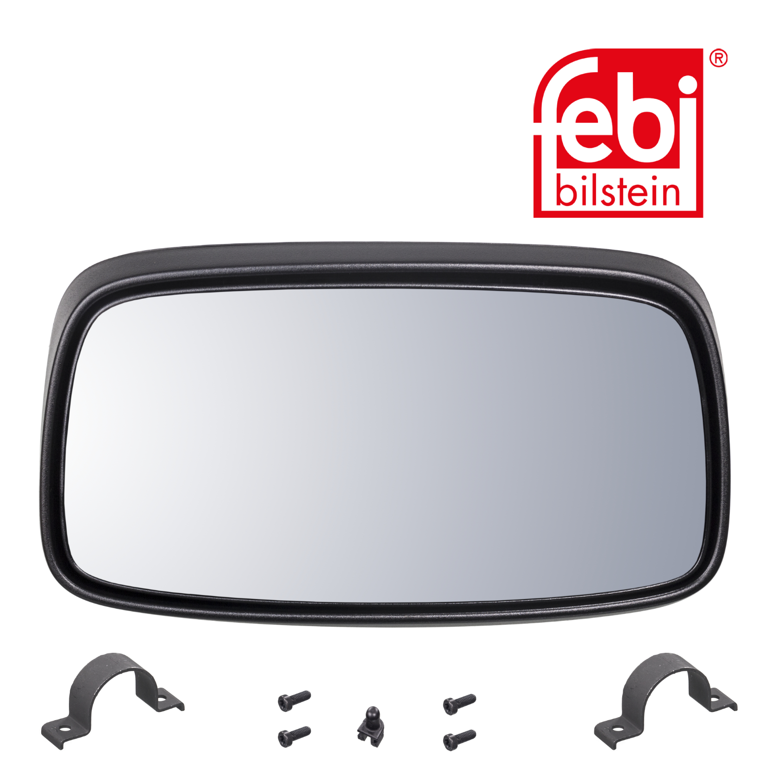 Febi Driver Cab Exterior Mirror Wide 140mm Thick 100919