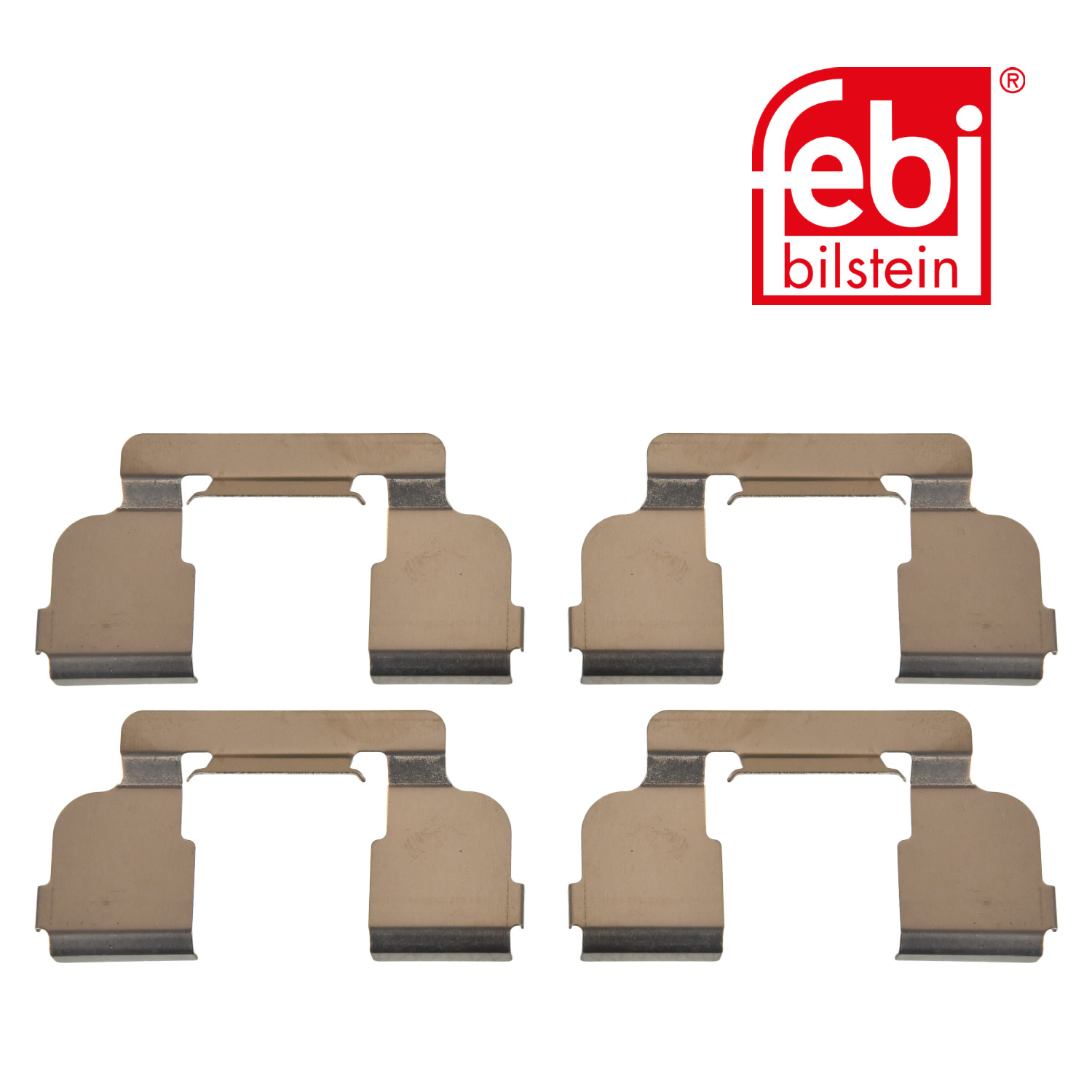 Febi Brake Pad Accessory Fitting Kit Front 181086