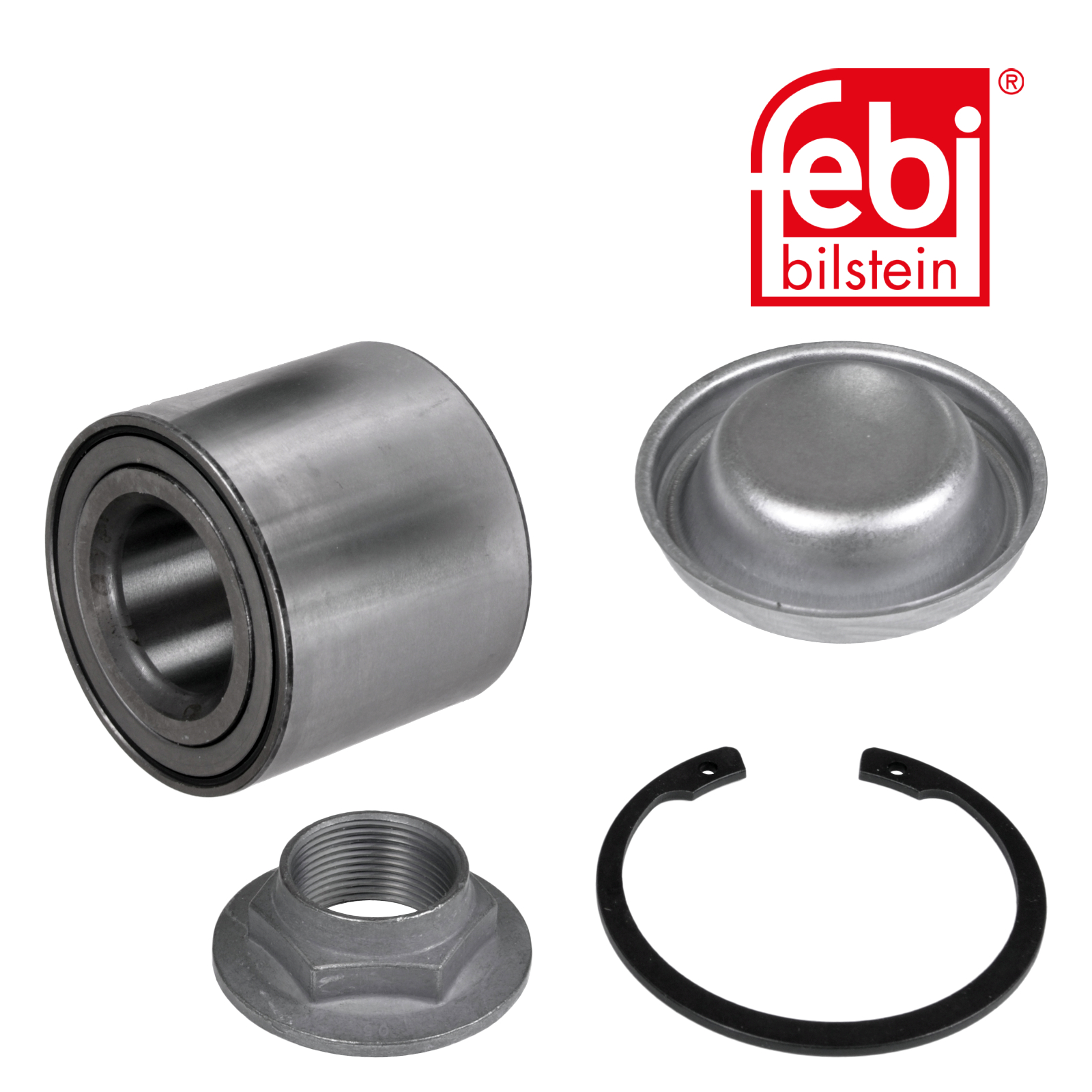 Febi Wheel Bearing Kit Rear Right 62mm 100506