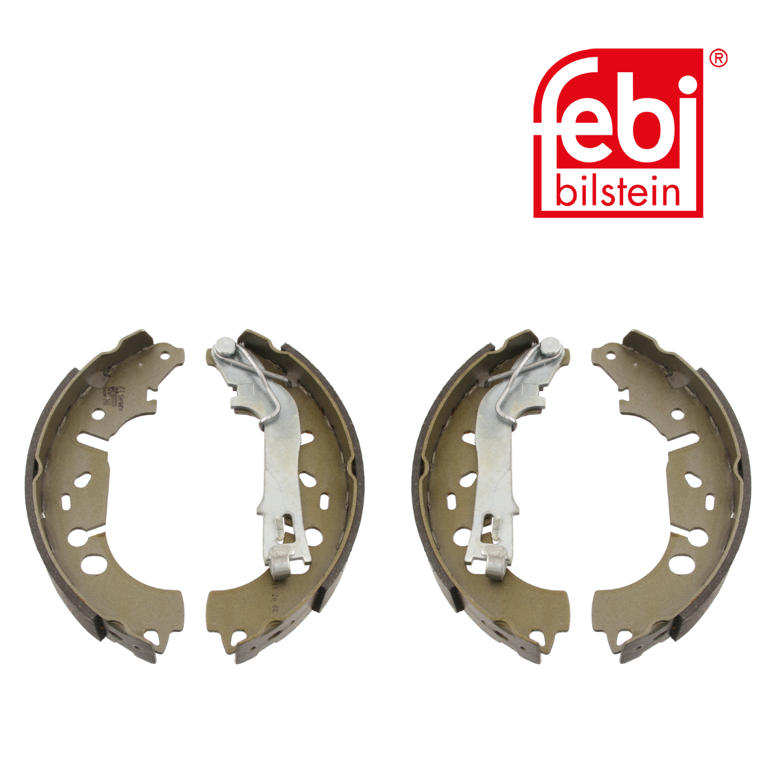 Febi Brake Shoe Set Axle Kit Rear 29191