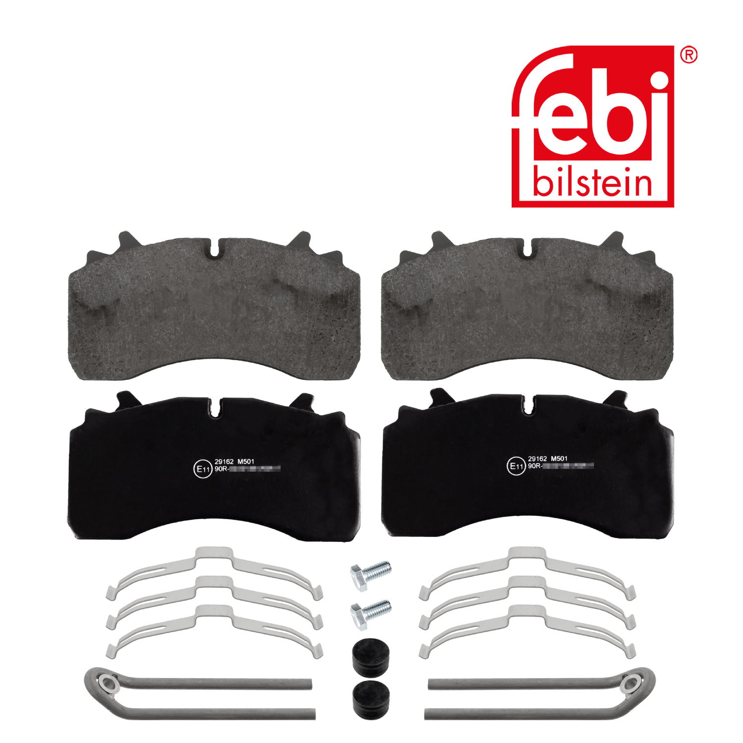 Febi Rear Brake Pad Set 16636