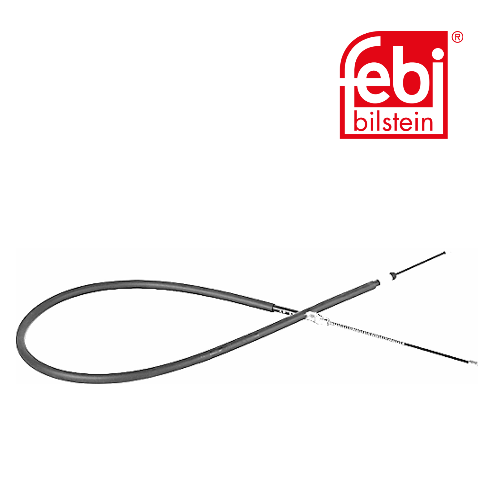 Febi Handbrake Cable Left Rear 09050