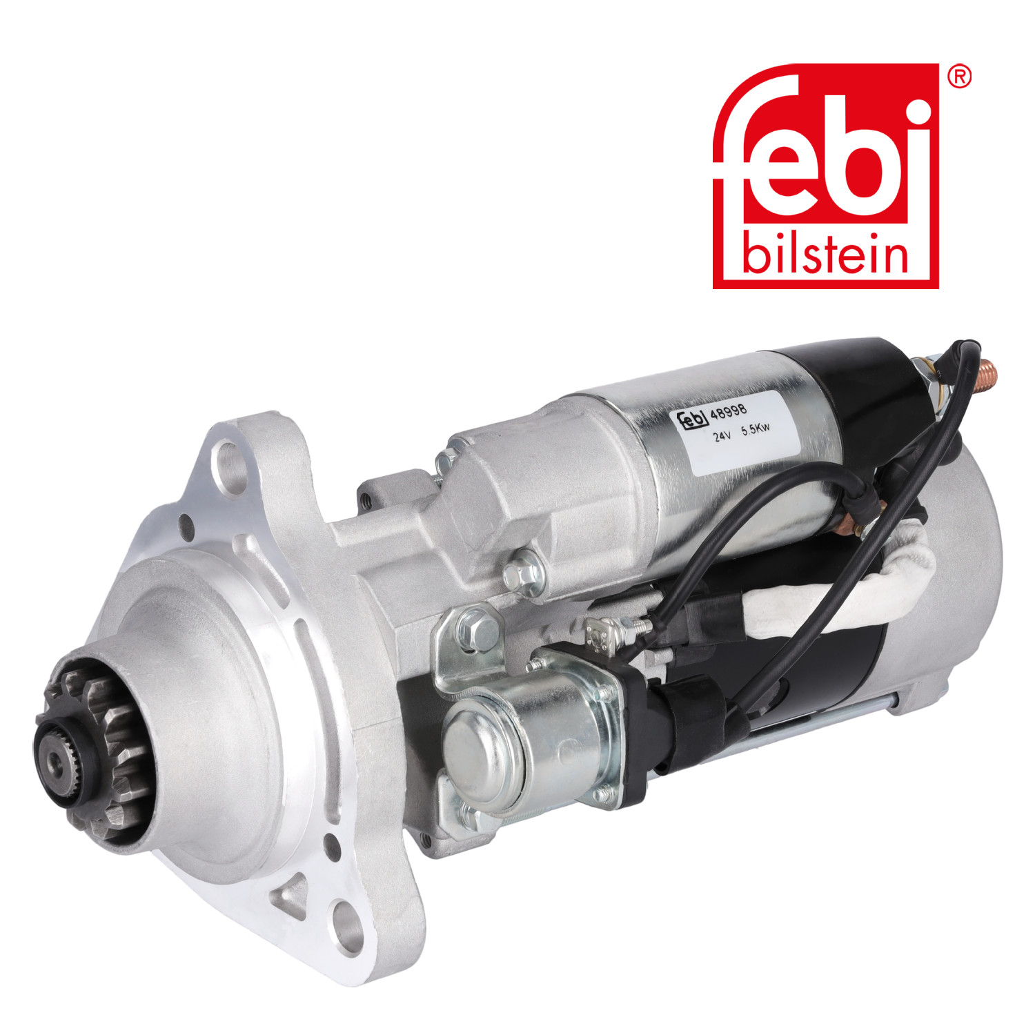 Febi Starter Motor 24V 5.5kW 12 Teeth 48998