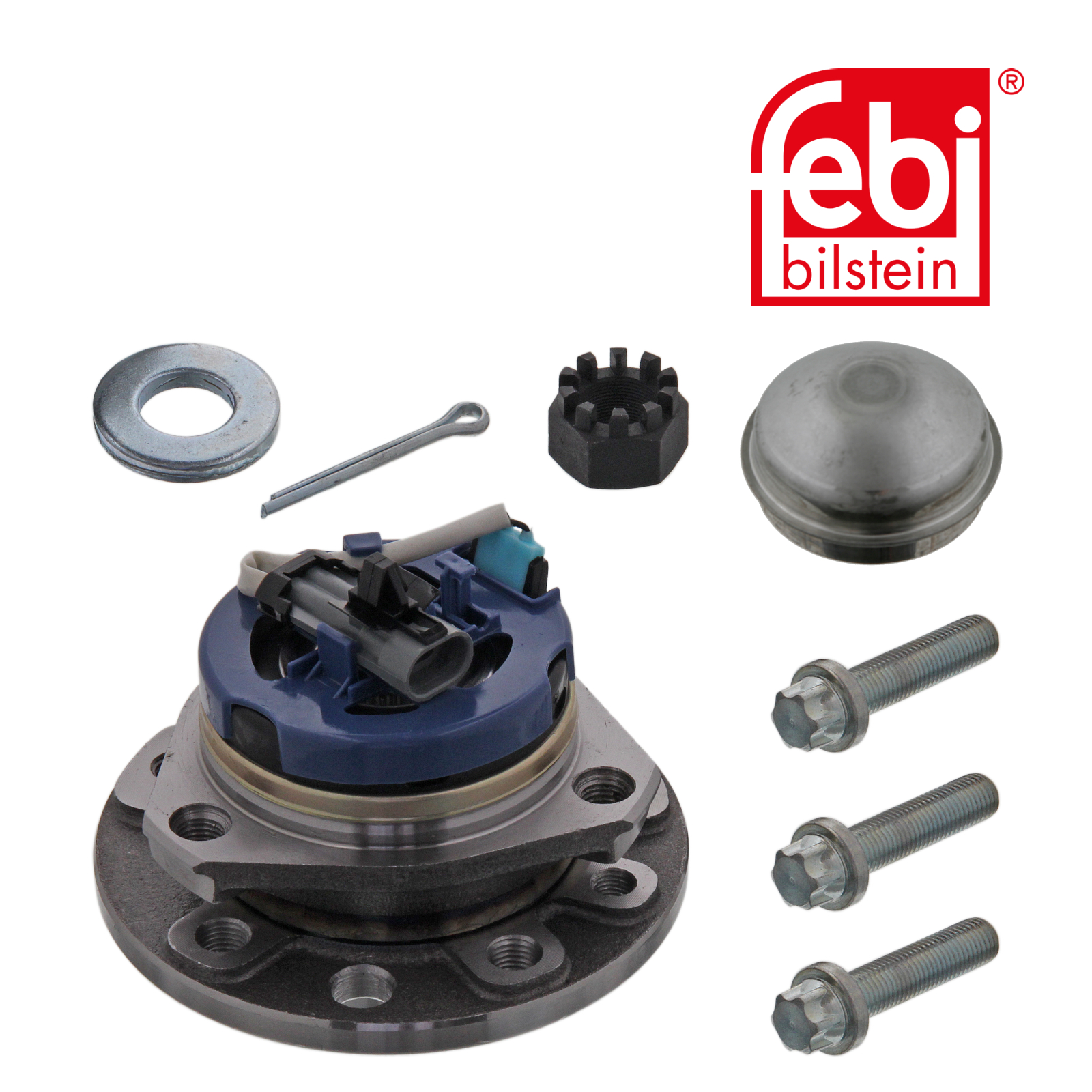 Febi Wheel Bearing Kit Front Right 85mm 24164