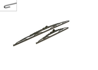 Bosch Wiper Front Wiper Blade Set 600mm + 350mm — 613 fits Opel Karl 2015-2019