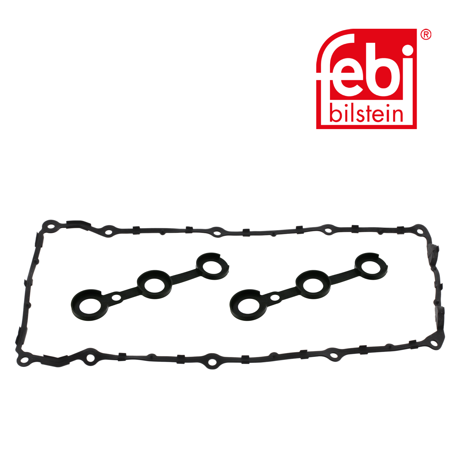 Febi Cylinder Head Cover Gasket Set ACM (Polyacrylate) 09768