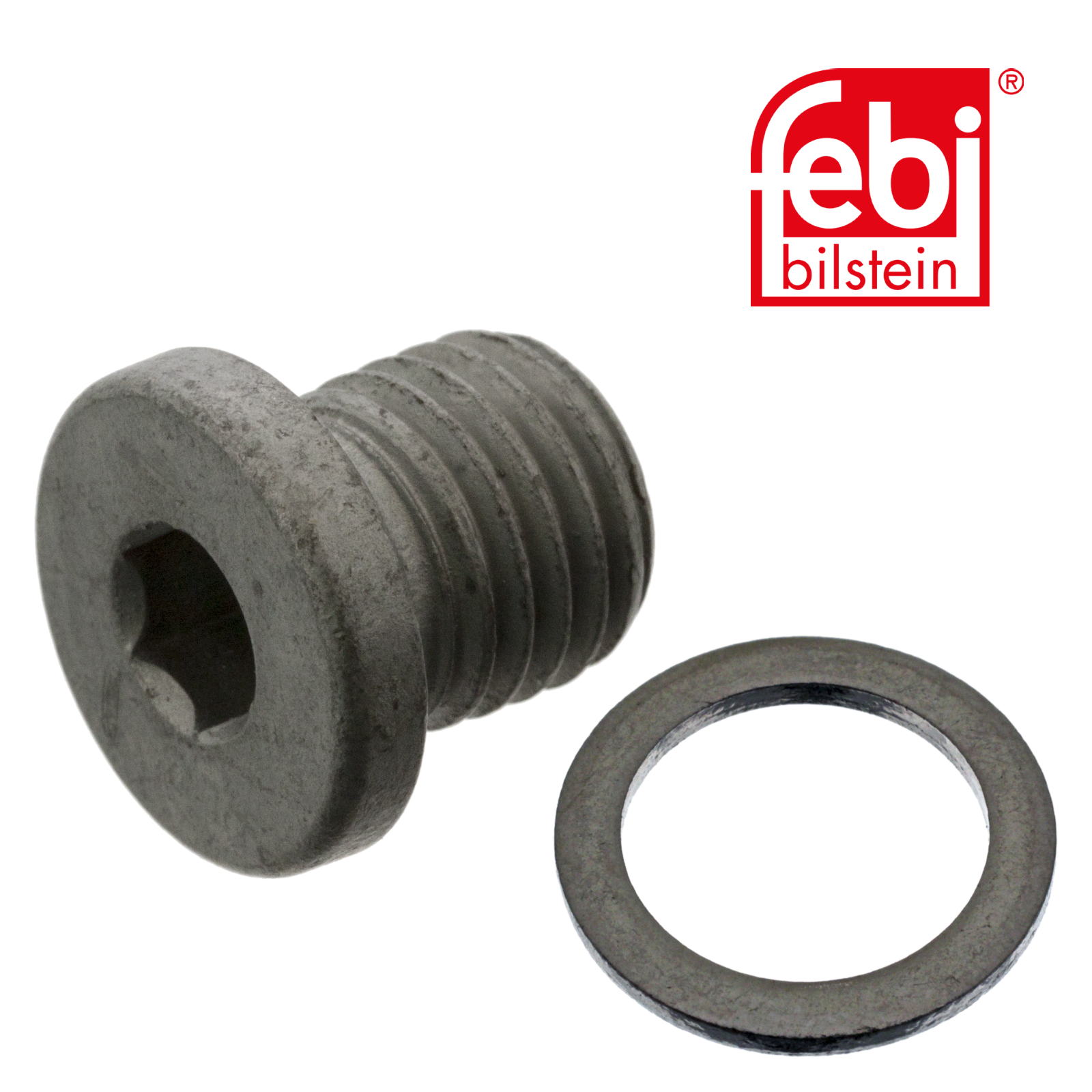 Febi Oil Sump Screw Plug Steel 46398