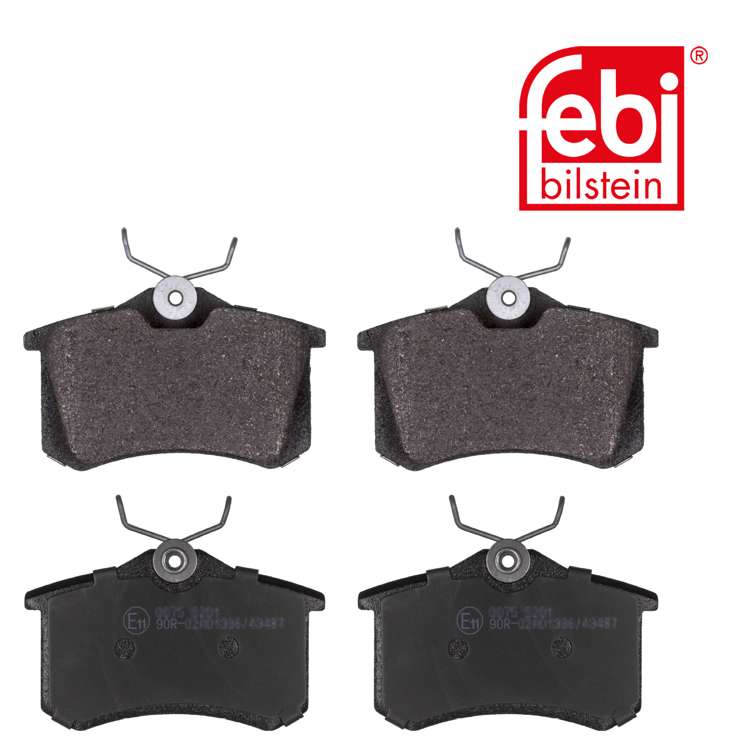Febi Rear Brake Pad Set 16488
