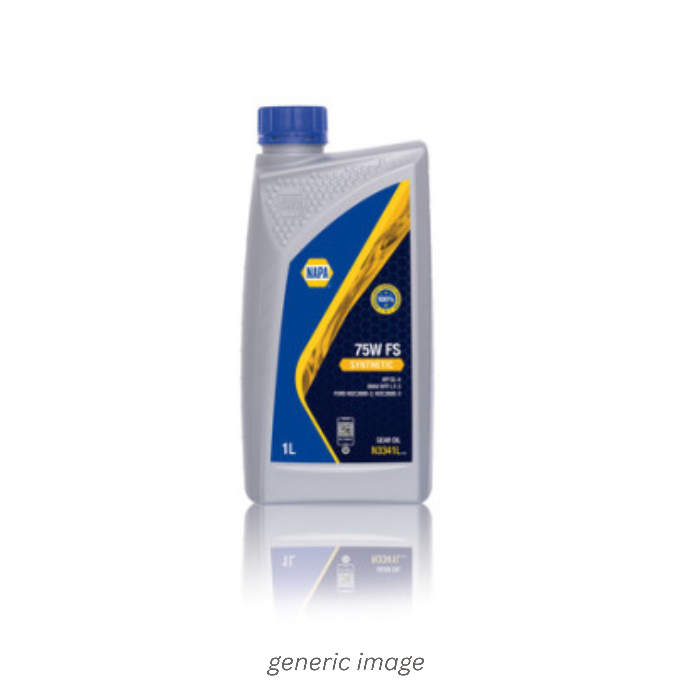 NAPA Manual Transmission Oil 5L GL-4 MTF LT-3 75W fits Audi A1 2010-2015 1.2 1.6