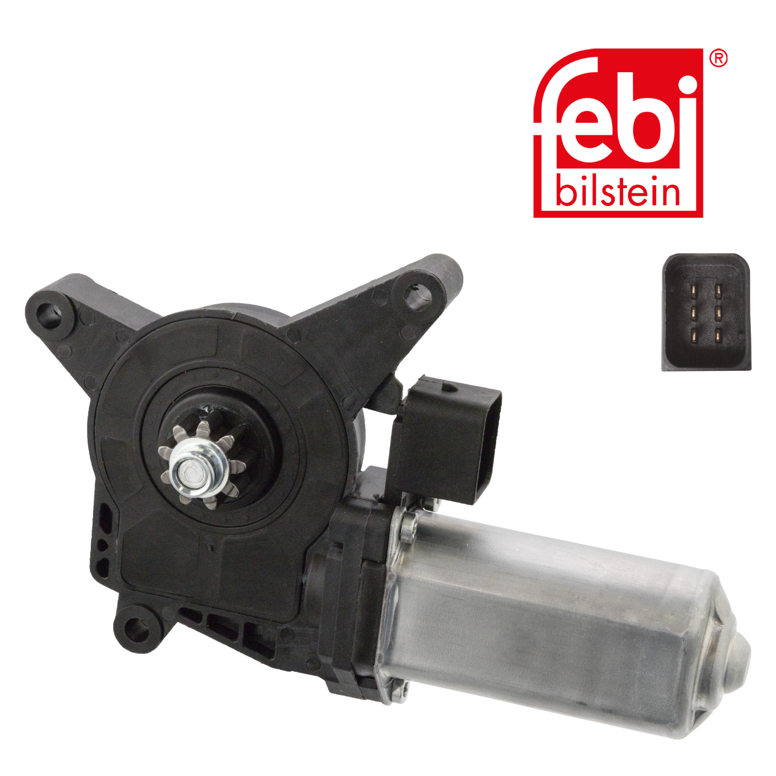 Febi Window Regulator Electric Motor Left 107655