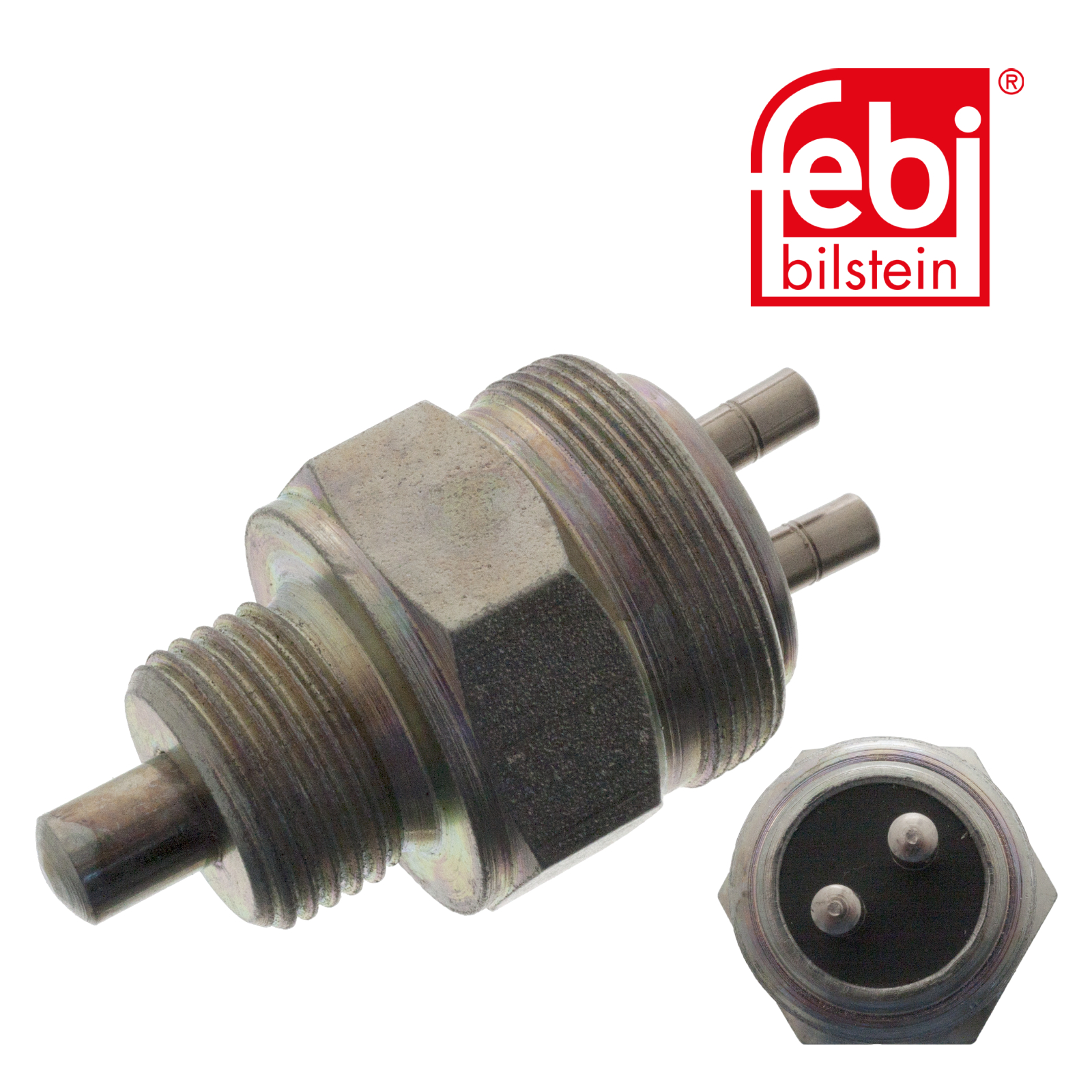 Febi 'Driver Cab Tilted' Display Switch Brass 04369