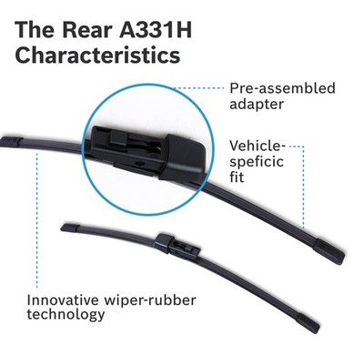 Bosch Aerotwin Wiper Blade 330mm — A331H fits Audi A3 2012-2020