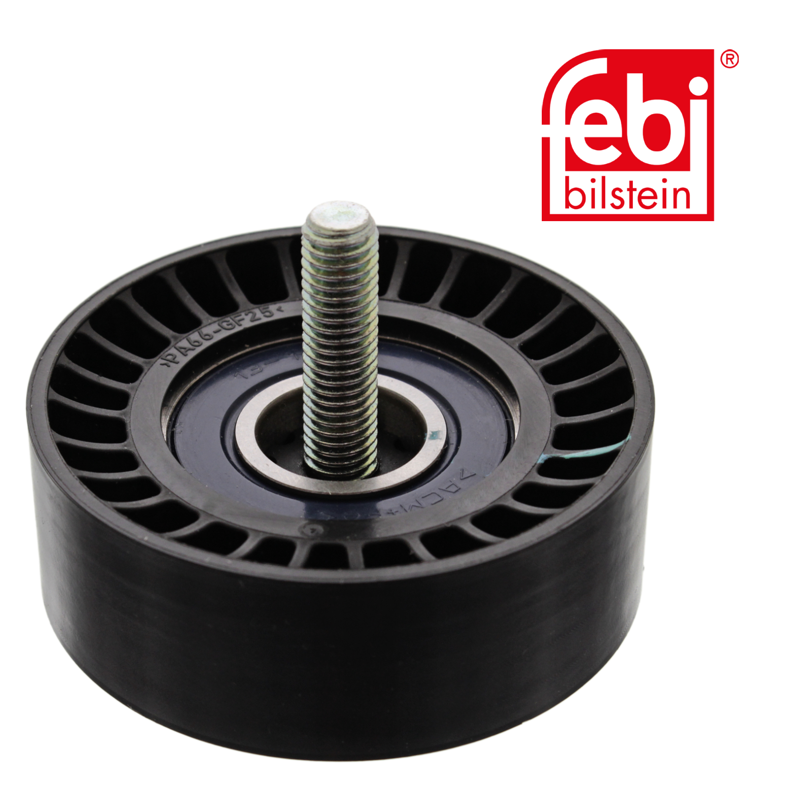 Febi V-Ribbed Belt Deflection/Guide Pulley 100093