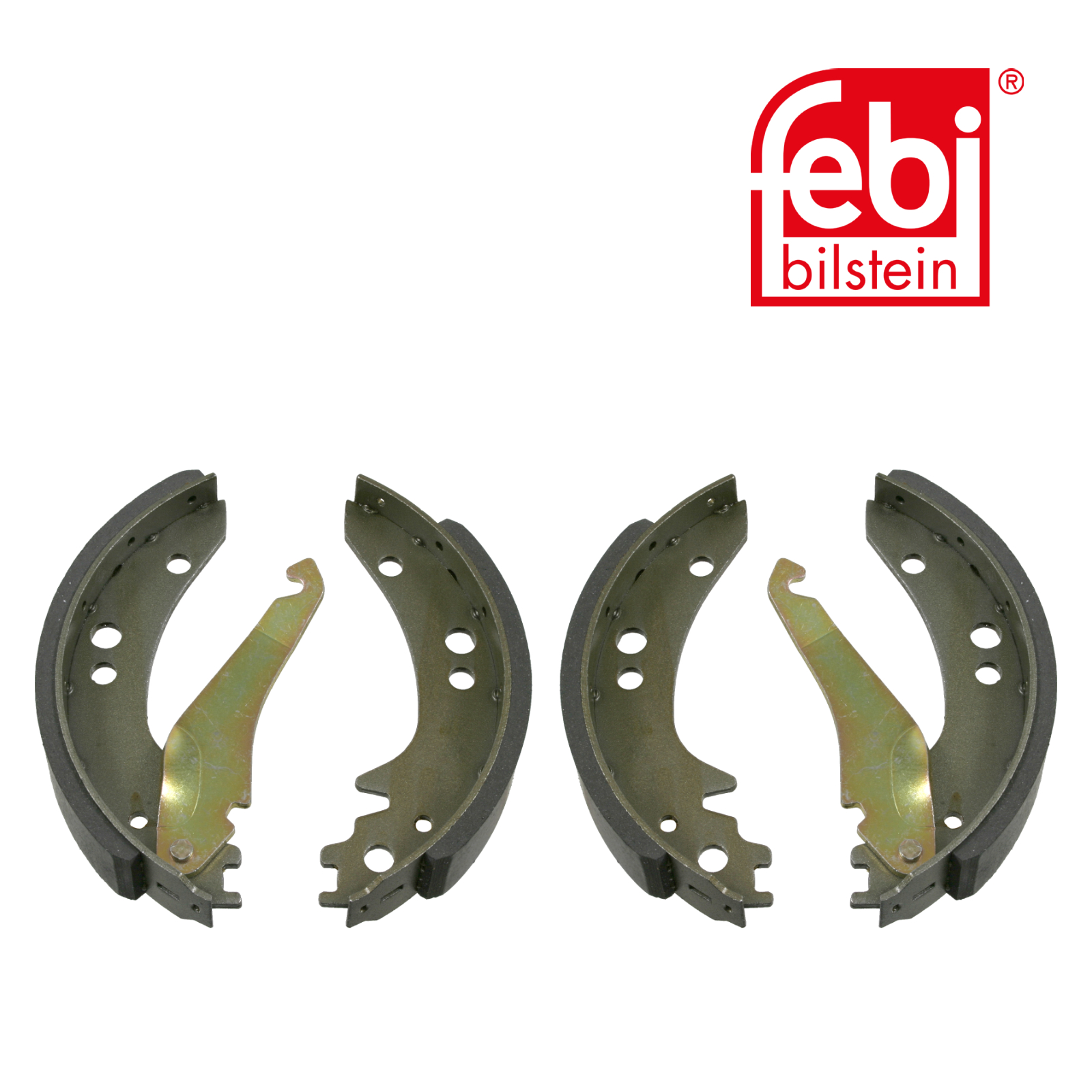 Febi Parking Brake Shoe Set Rear 23104